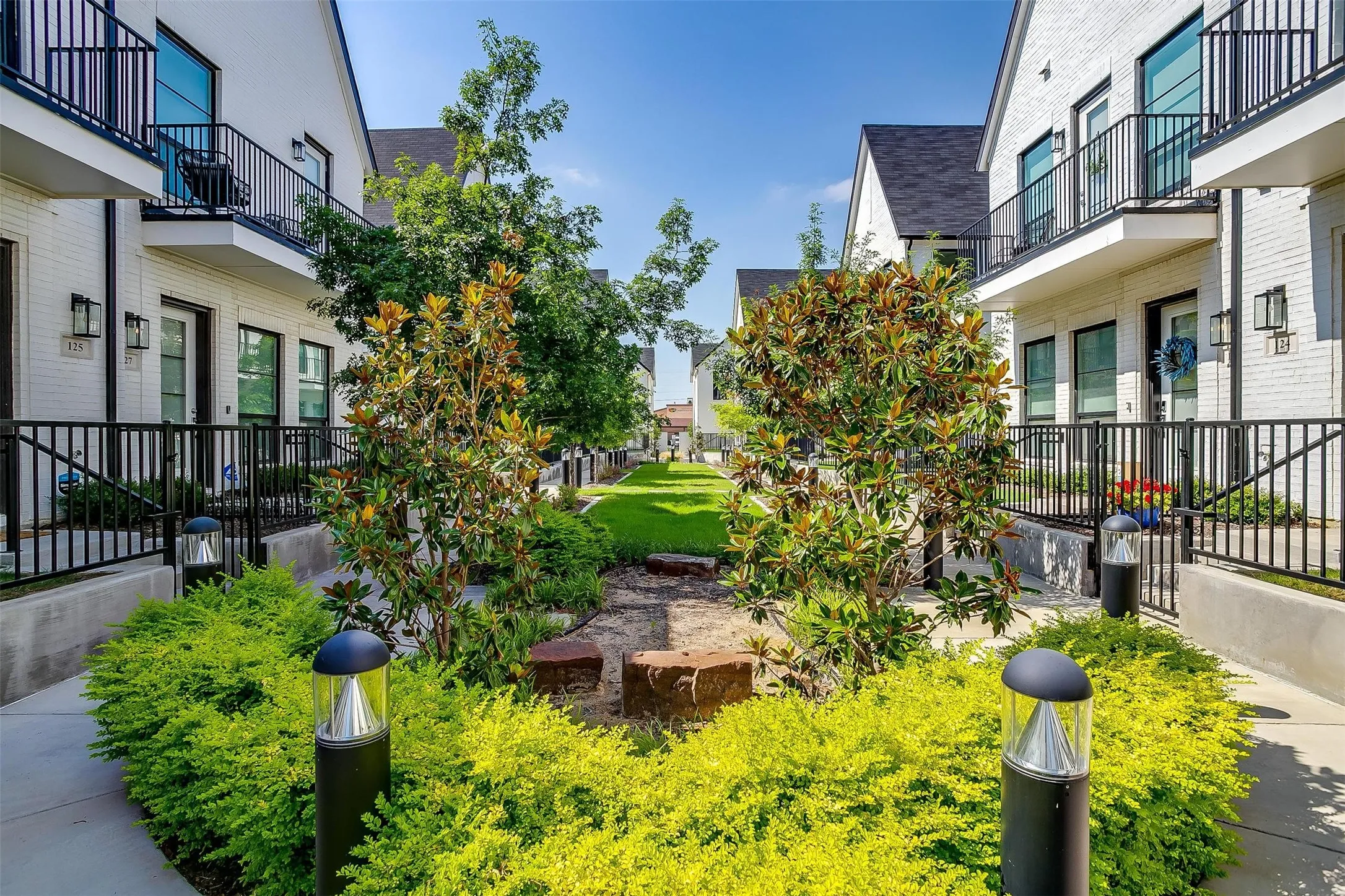 View of community featuring a balcony