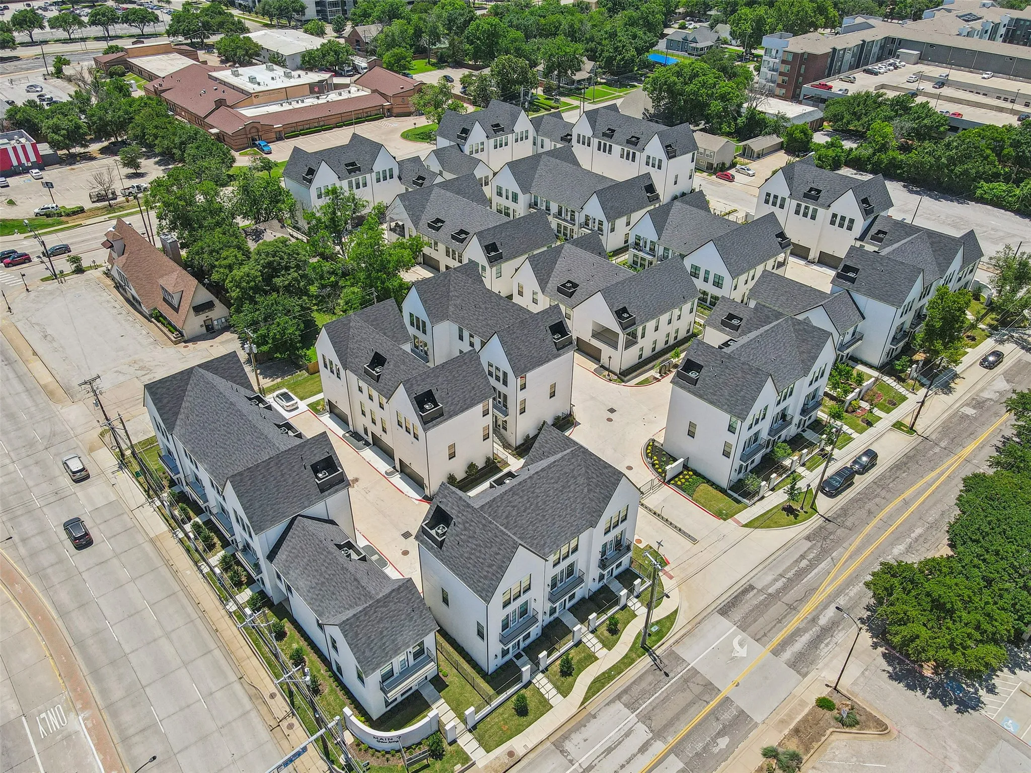 Drone / aerial view