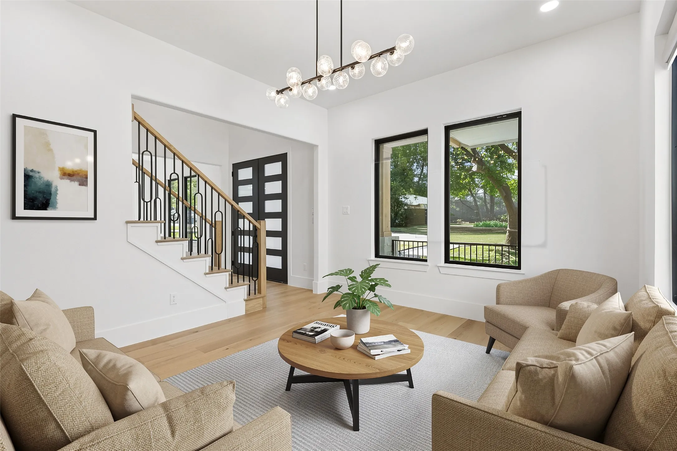 Digitally Staged as a Living Room.
