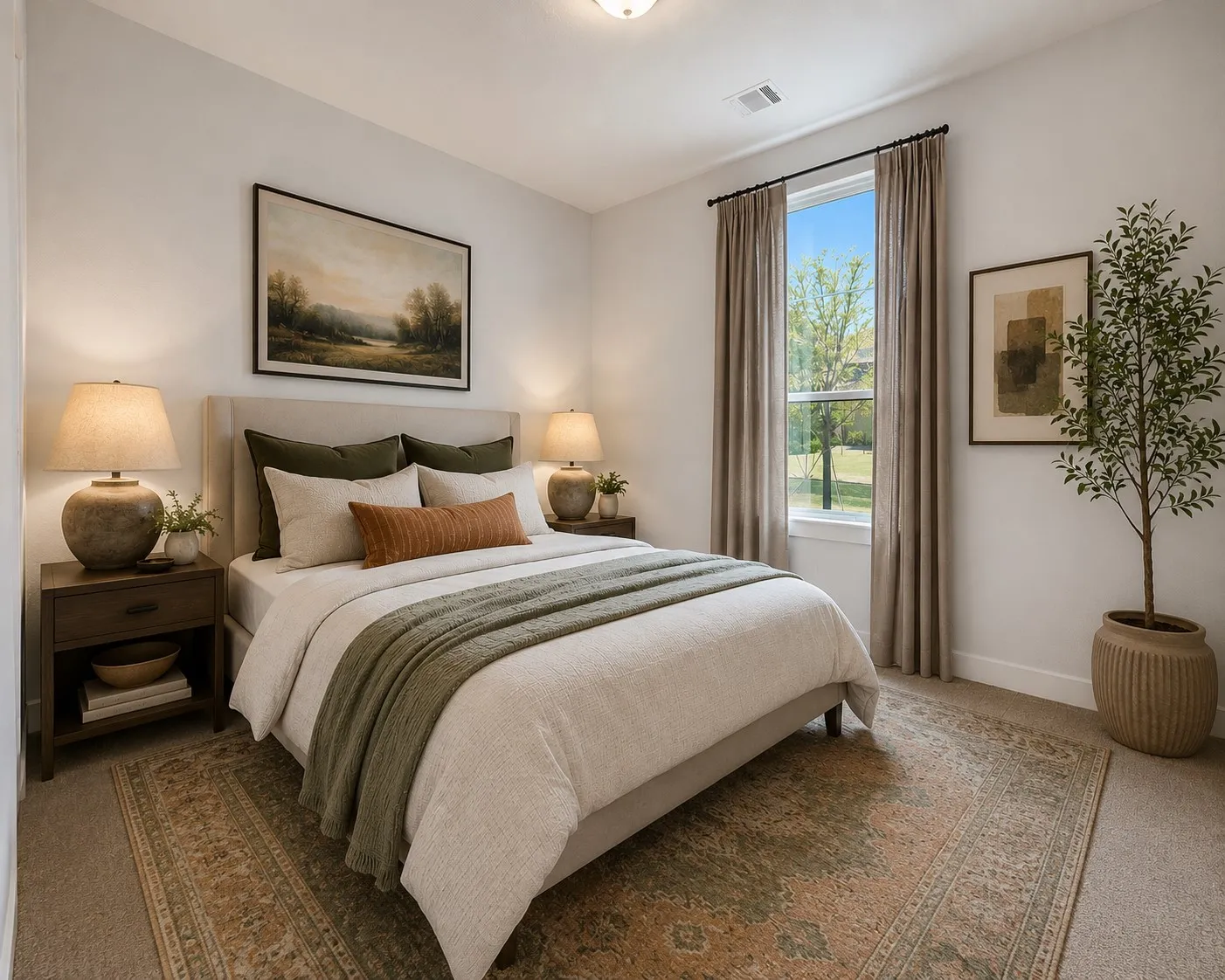 Virtually staged - Virtually staged - downstairs secondary bedroom with ensuite
