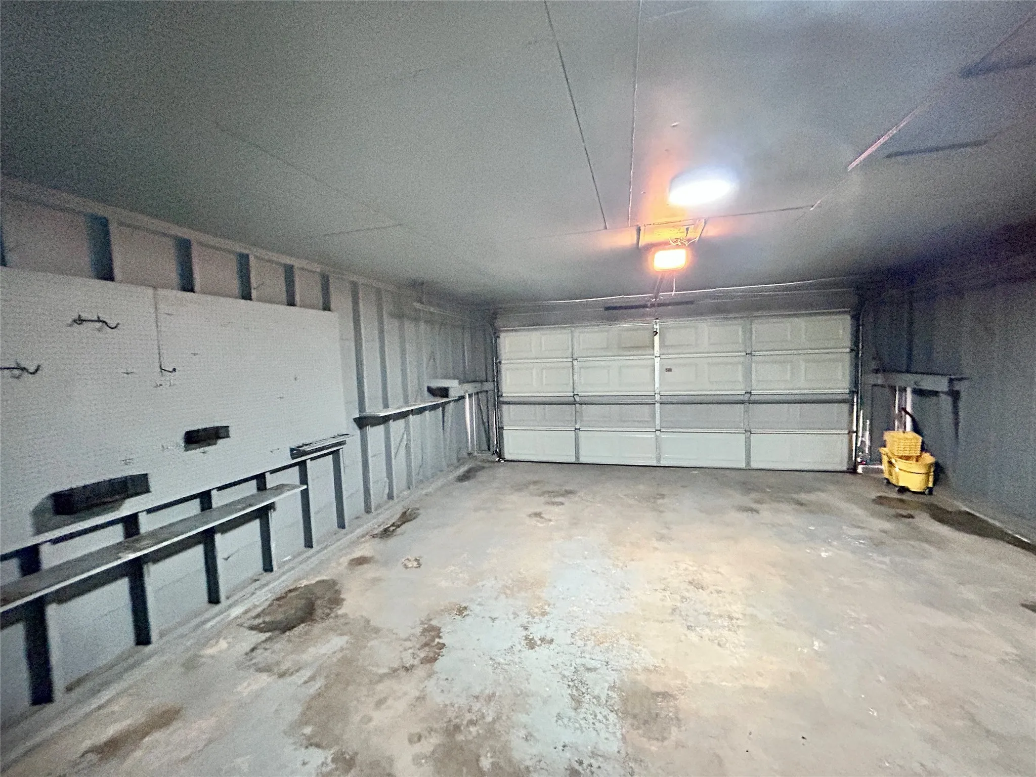 Spacious 2 car Garage