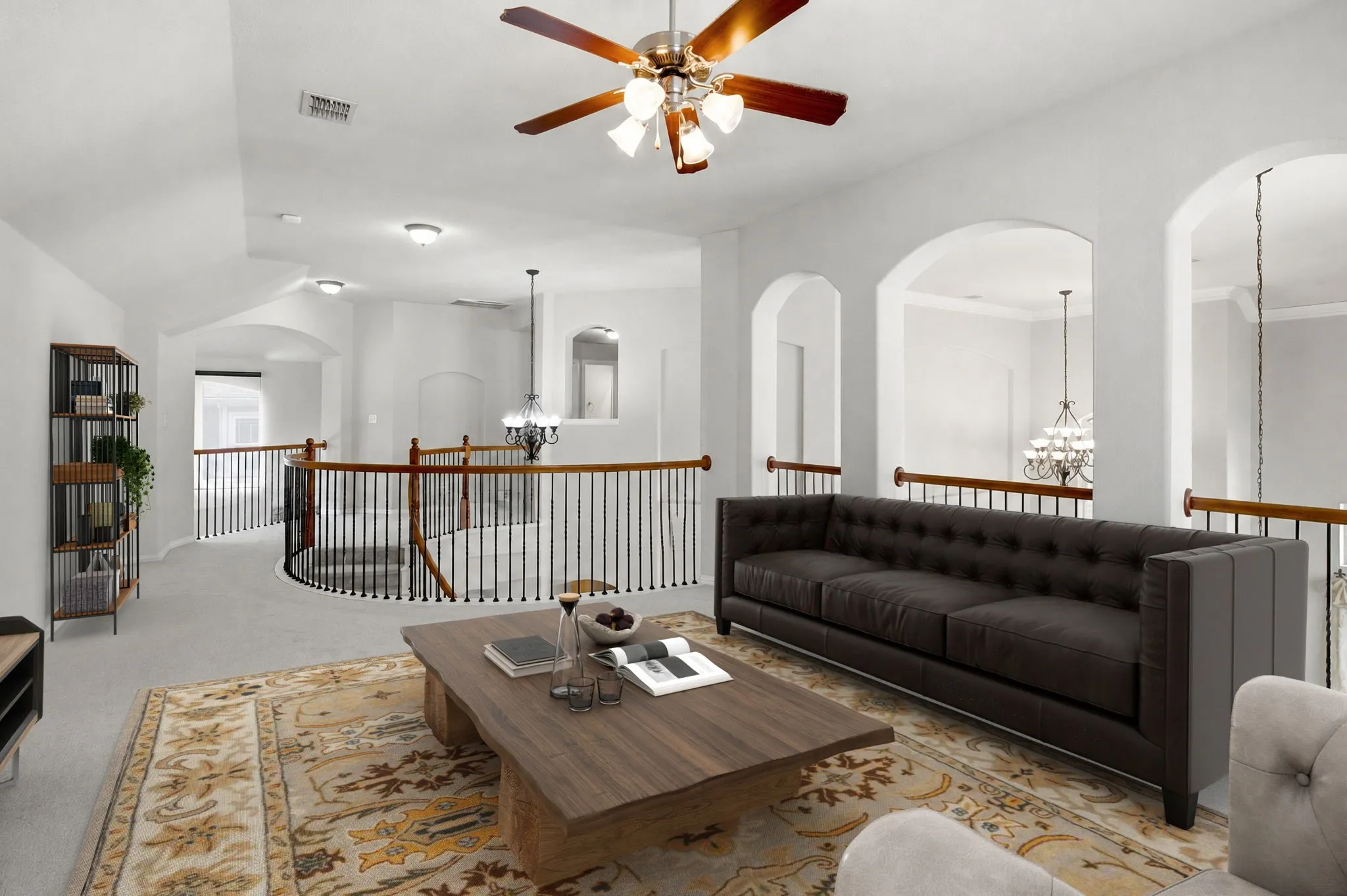 Game Room/Flex Room Which Has Been Virtually Staged.