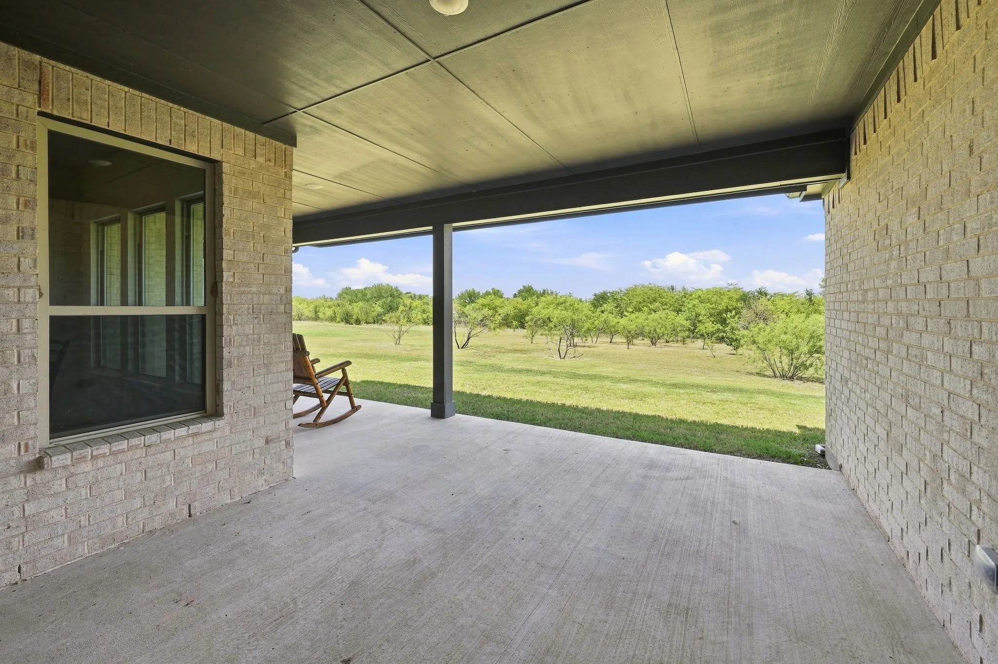 What a great space and view!