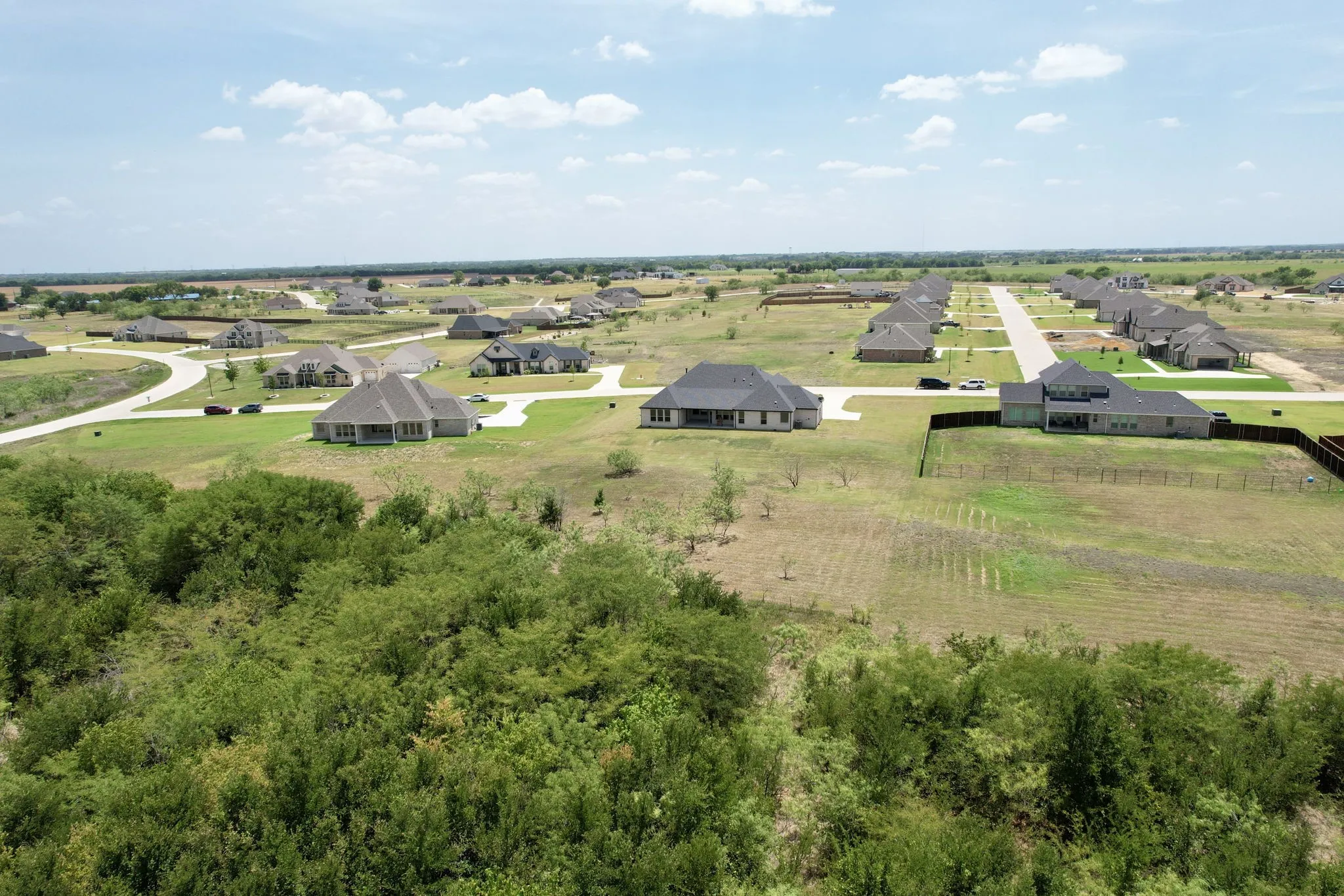 From the back of the property-nice size backyard.