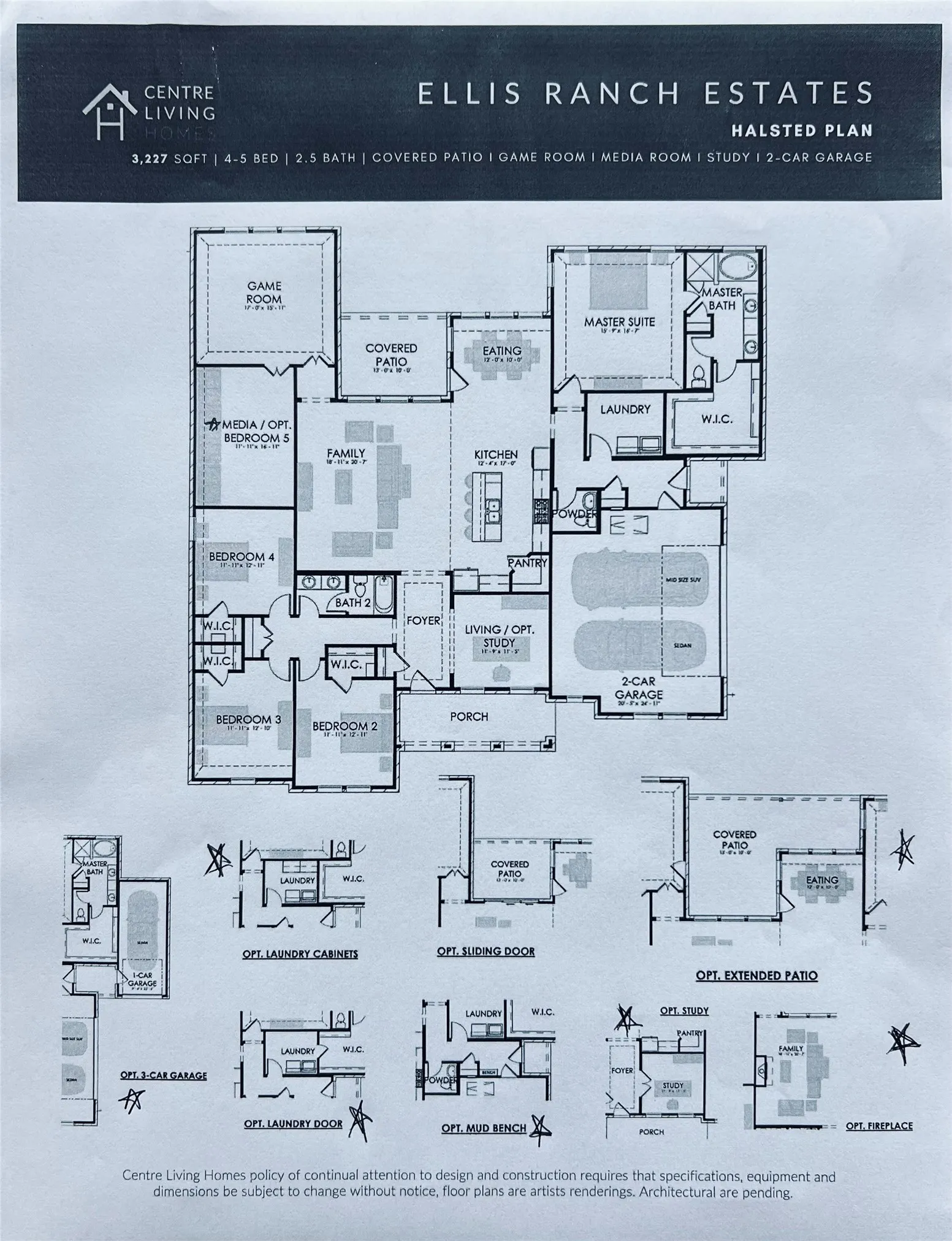 Lots of options were selected to create this beautiful home.