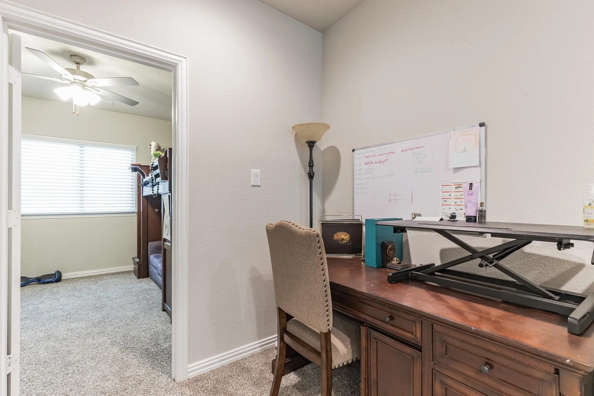 upstairs desk nook