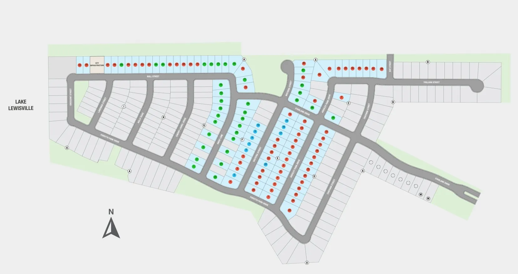 South Oak Sitemap