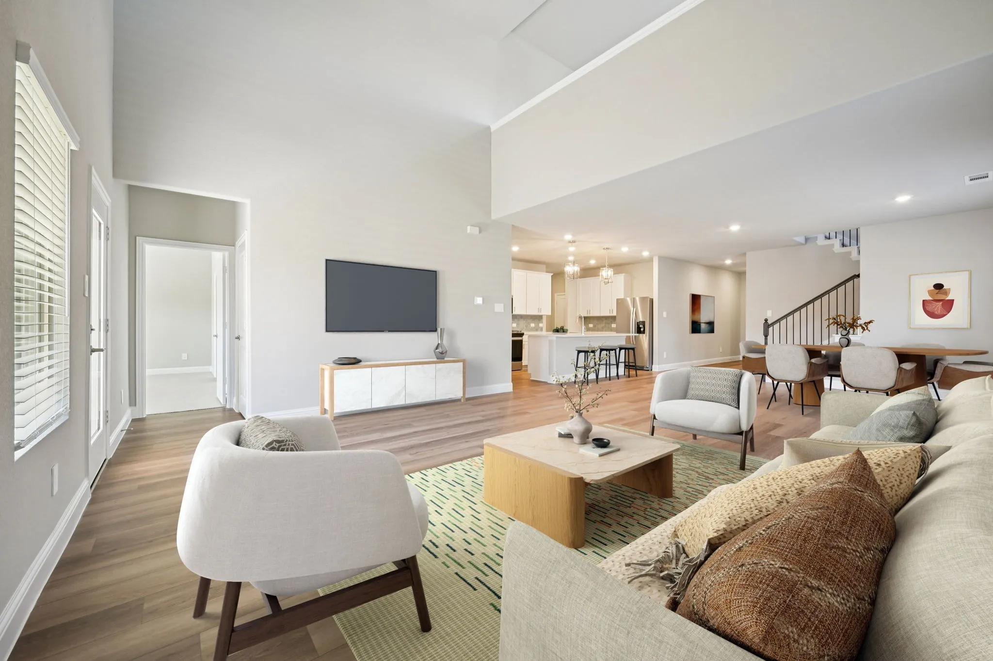  Photo is not of the actual home, but is an inspirational photo of builder’s model home and may depict options, furnishings, and/or decorator features that are not included.
