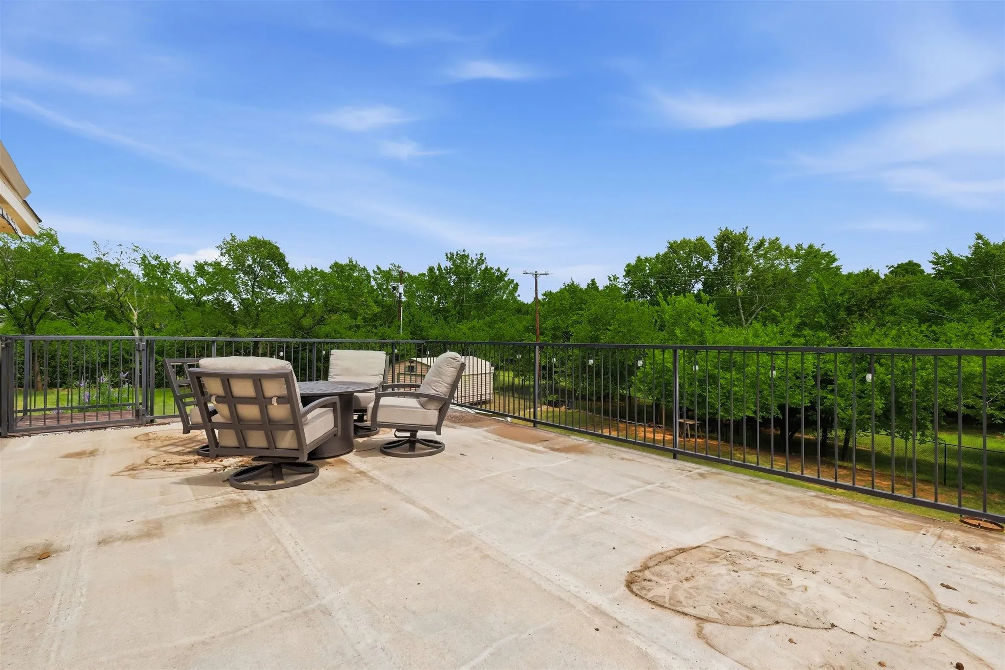 Upstairs Deck