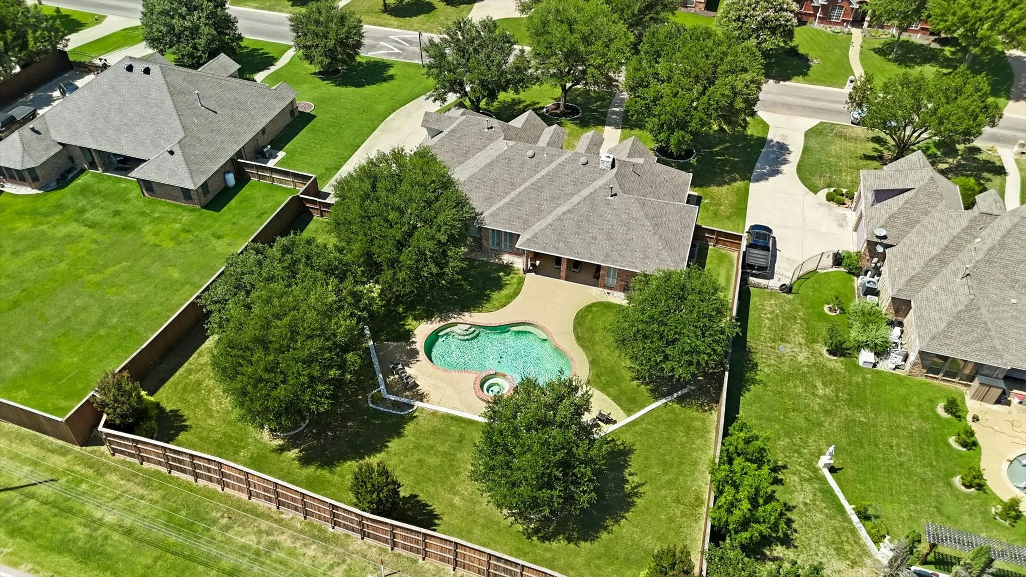 And here's what it looks like from above.
