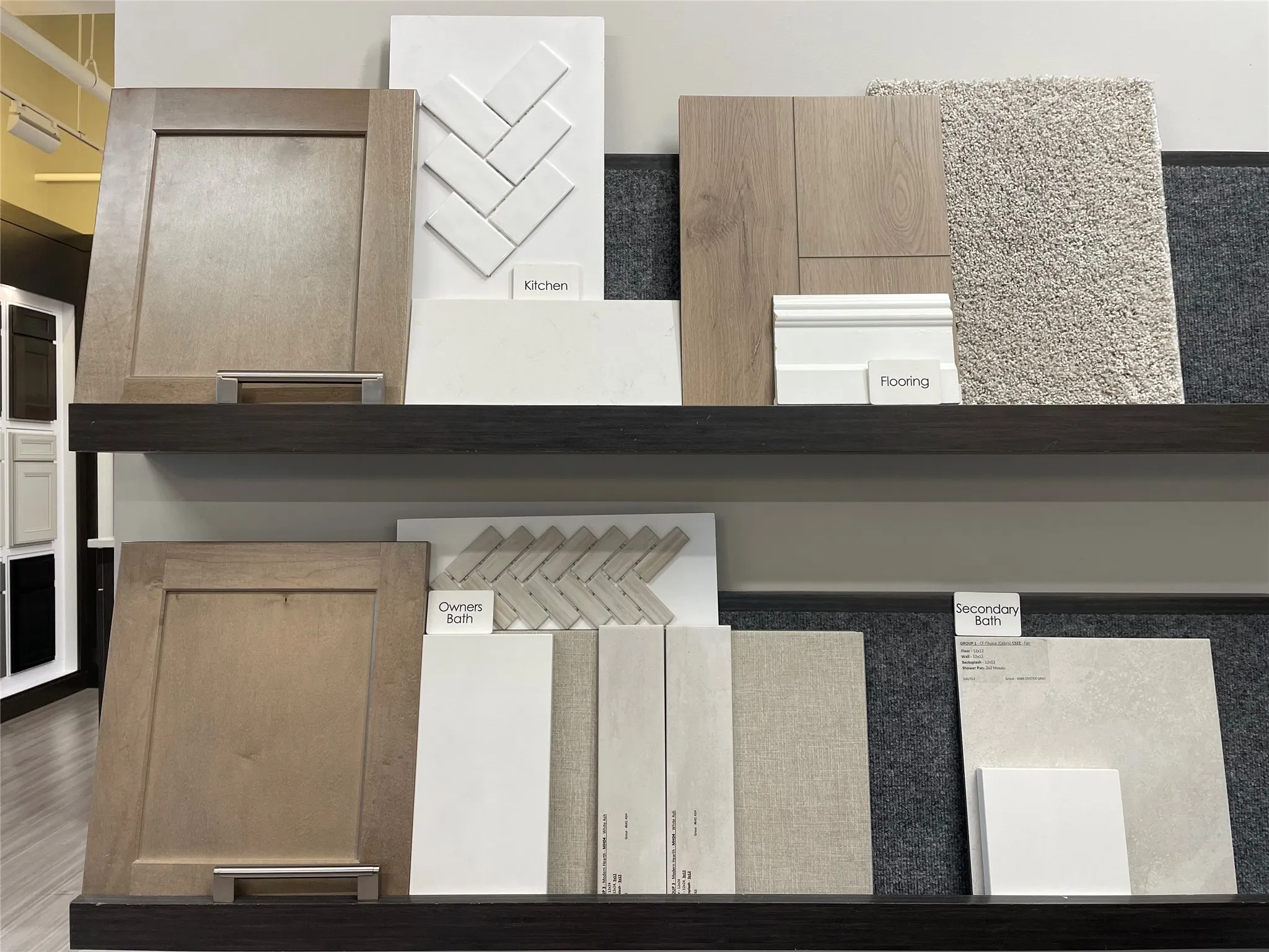 Design selections