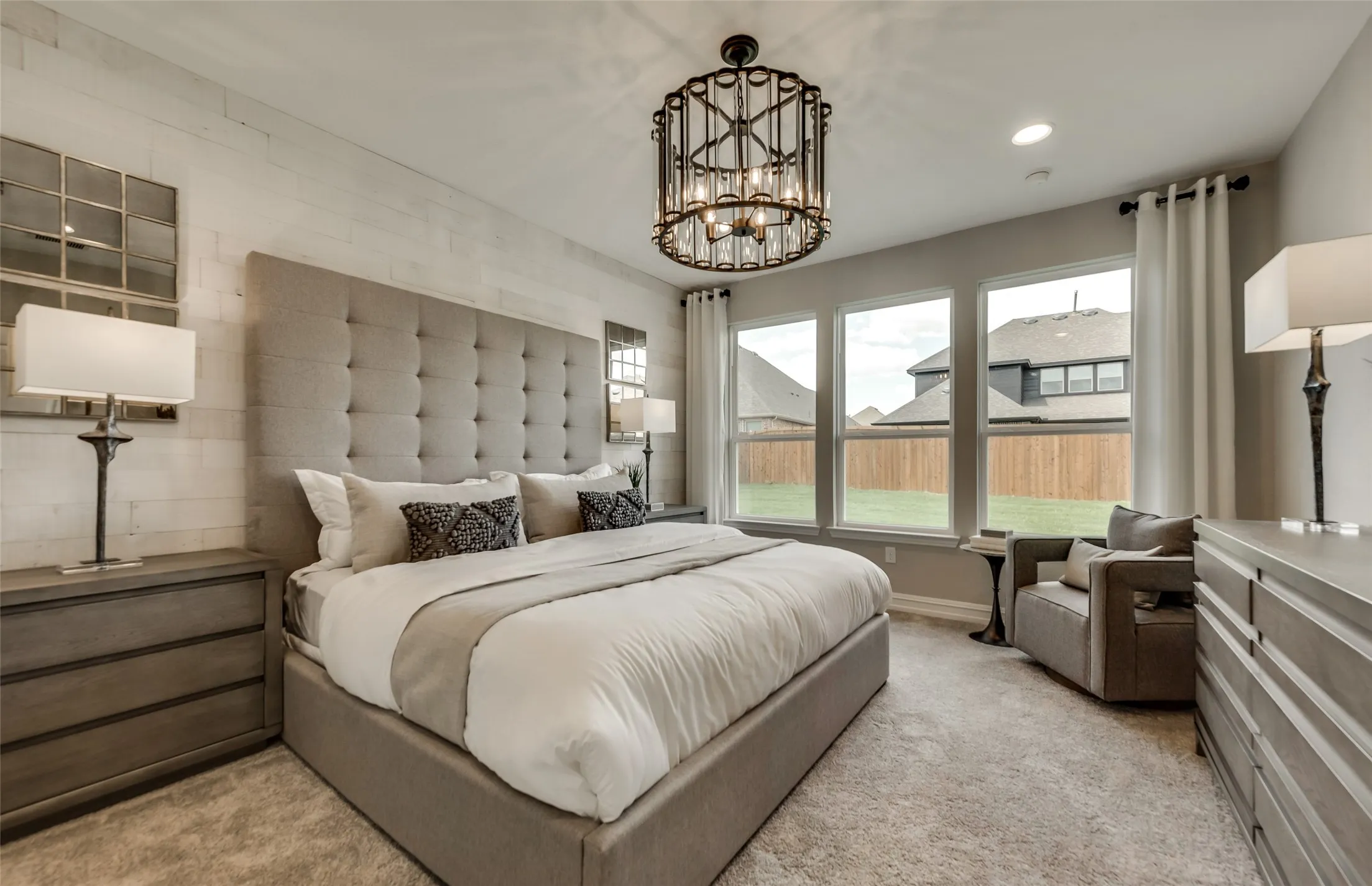 *Model Representation - Spacious owner's suite with private bath