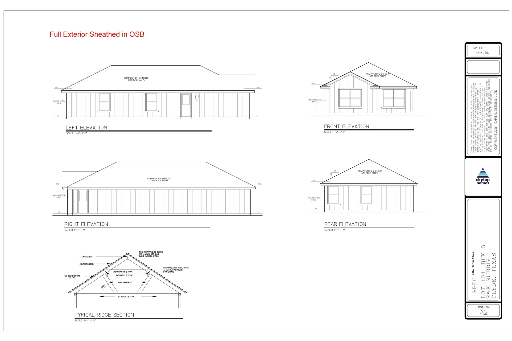 Single Family Residence For Sale in Callahan County , 604 Cedar Street, Clyde, Texas 79510, 3 Bedroom, 2 Bathroom, Garage spaces, 1,219 Sqft, built in 2026, mls#21345845, Real Estate Agent in Clyde, Homes For Sale in Callahan county, Homes For Sale in Clyde, Realtor in Clyde Texas, Real Estate Brokerage Independent Realty Texas, Luminita Cordes Realtor