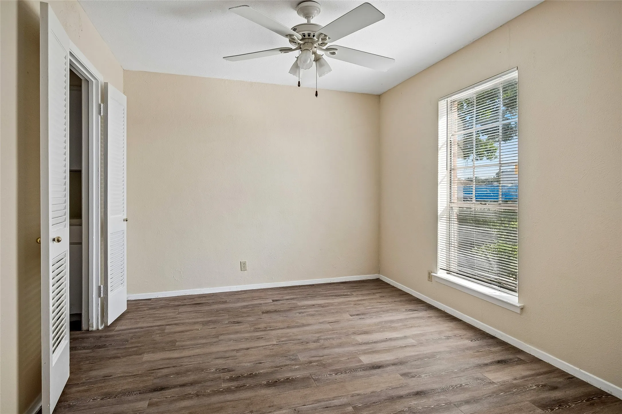 Dining Room or flex space with wood floors