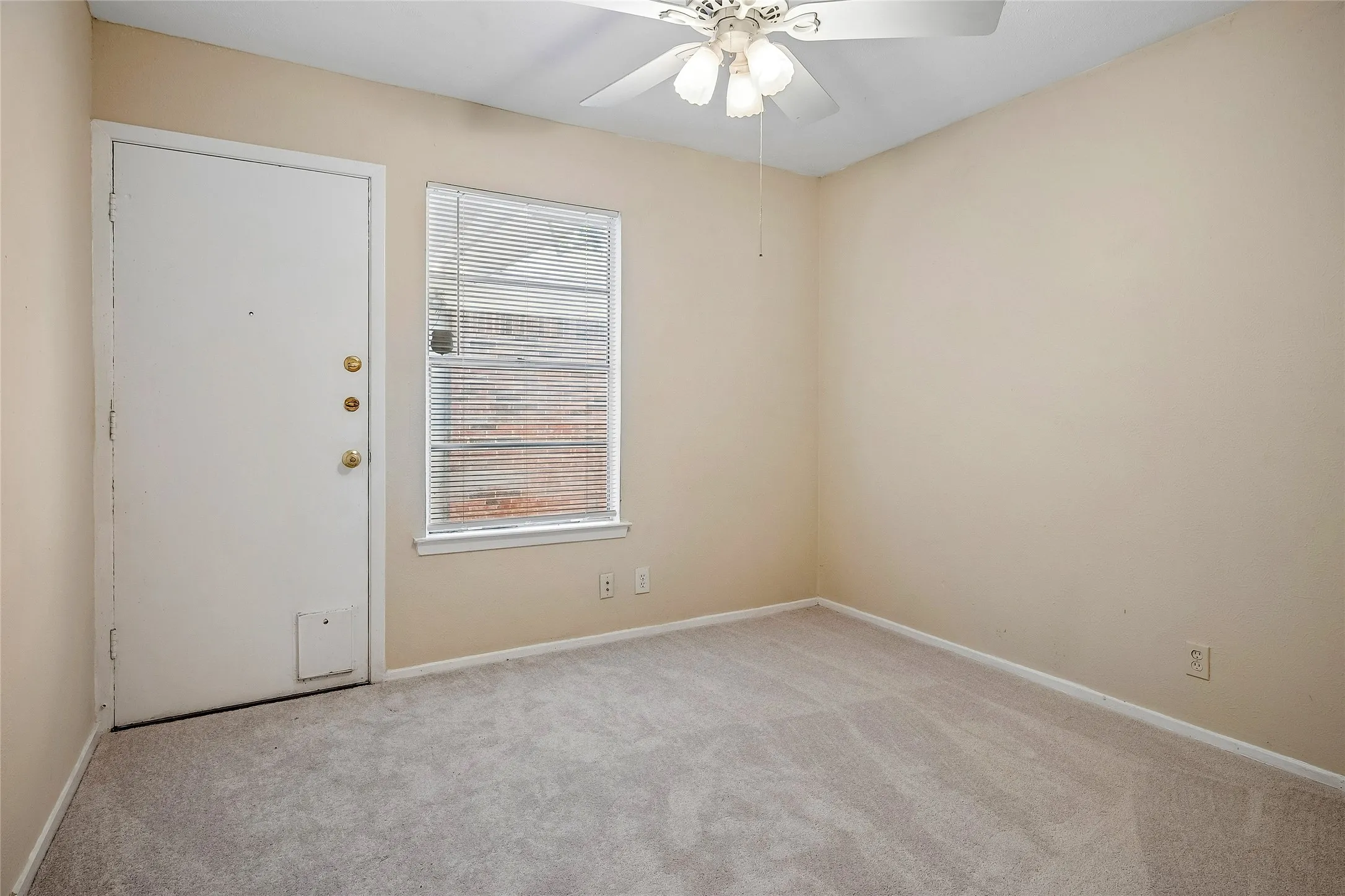 4th Bedroom with exit to patio.