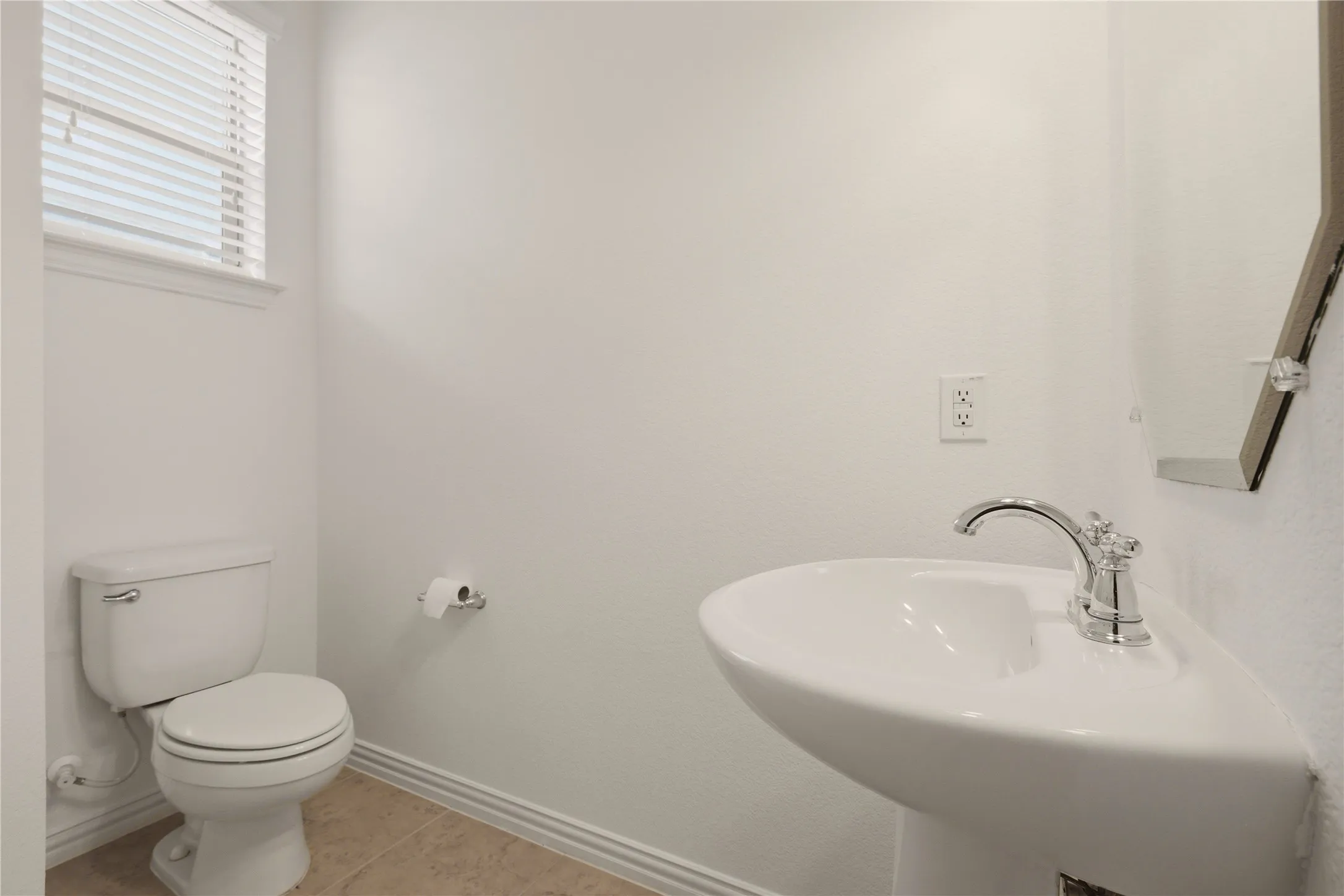 Downstairs half bath