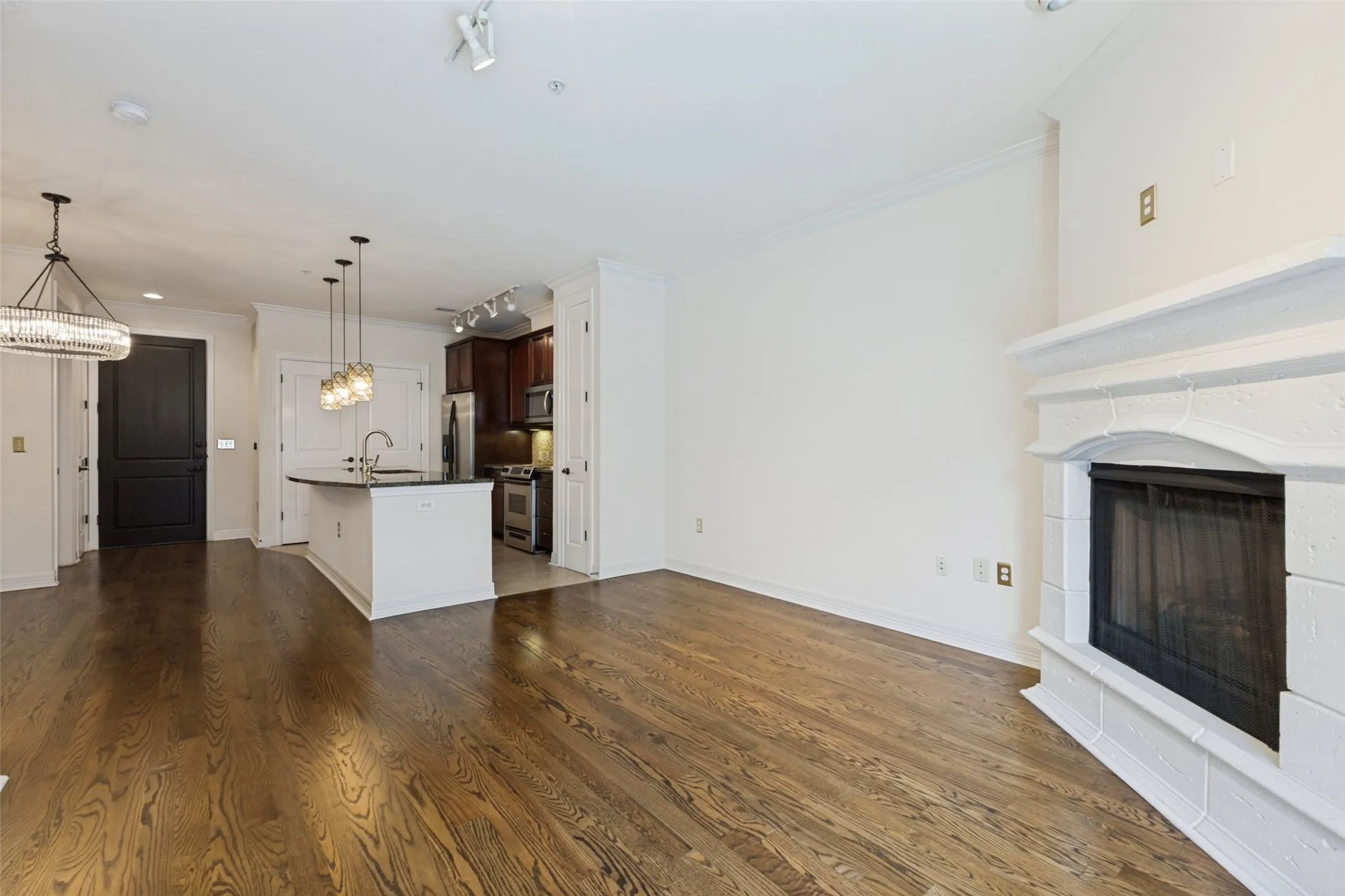 Kitchen and Living Room