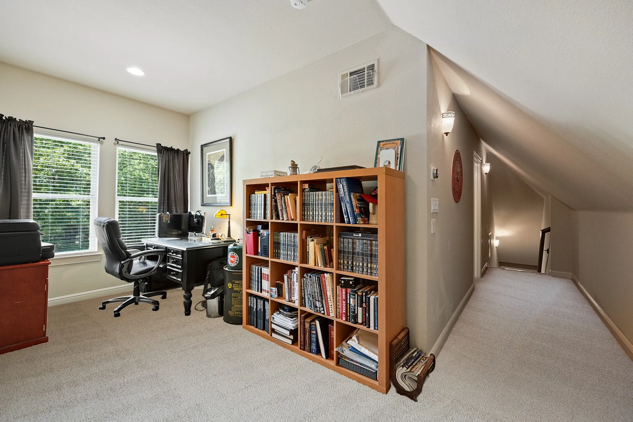 Second floor gameroom, mancave or additional bedroom with private bath