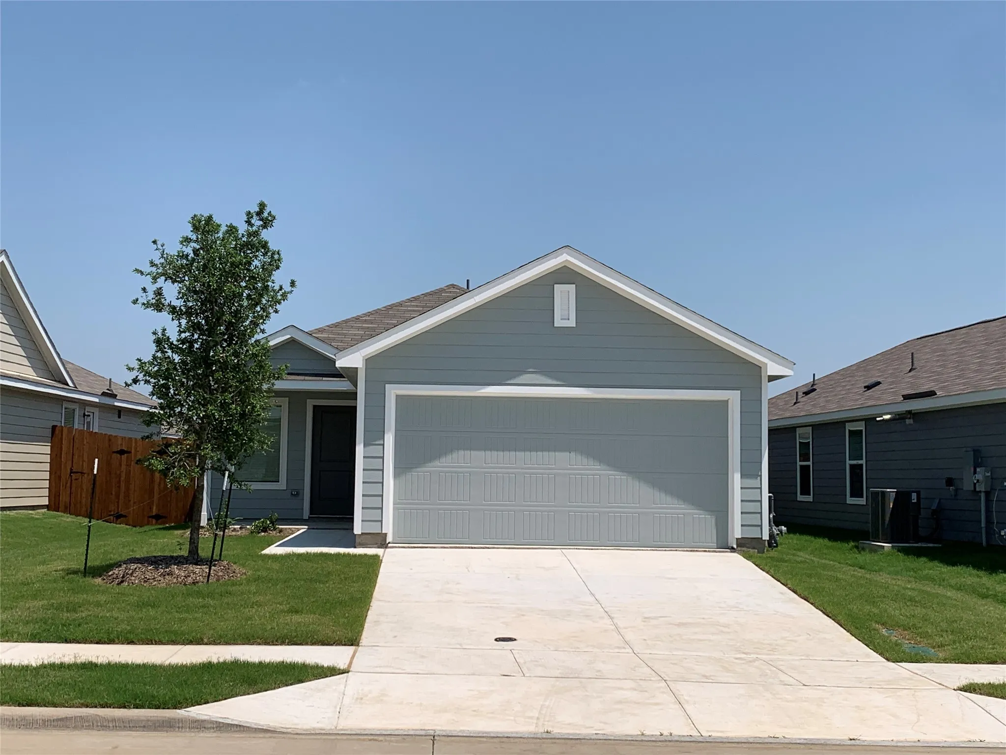 Front facing garage