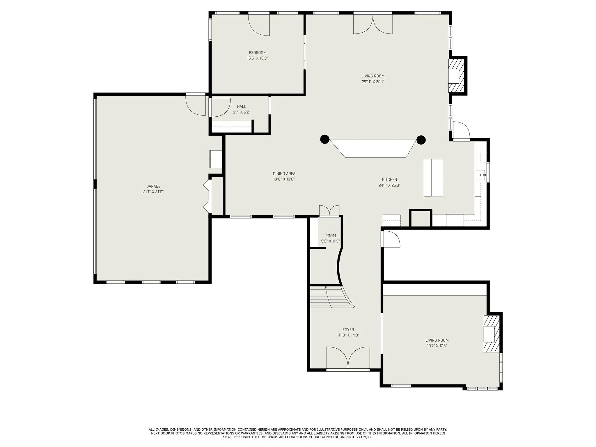 Main Level Floor Plan