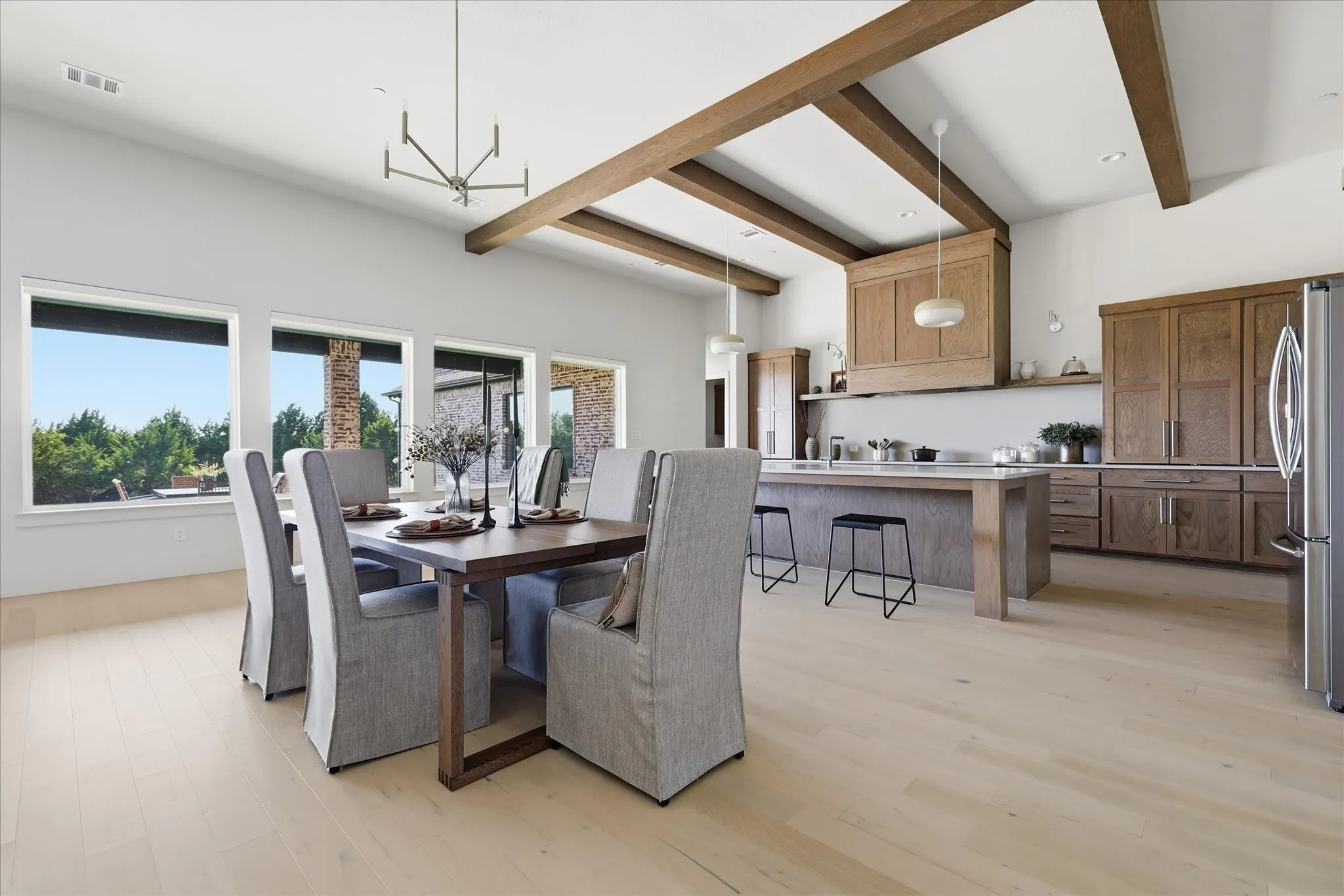 Large dining area for family and friends to gather