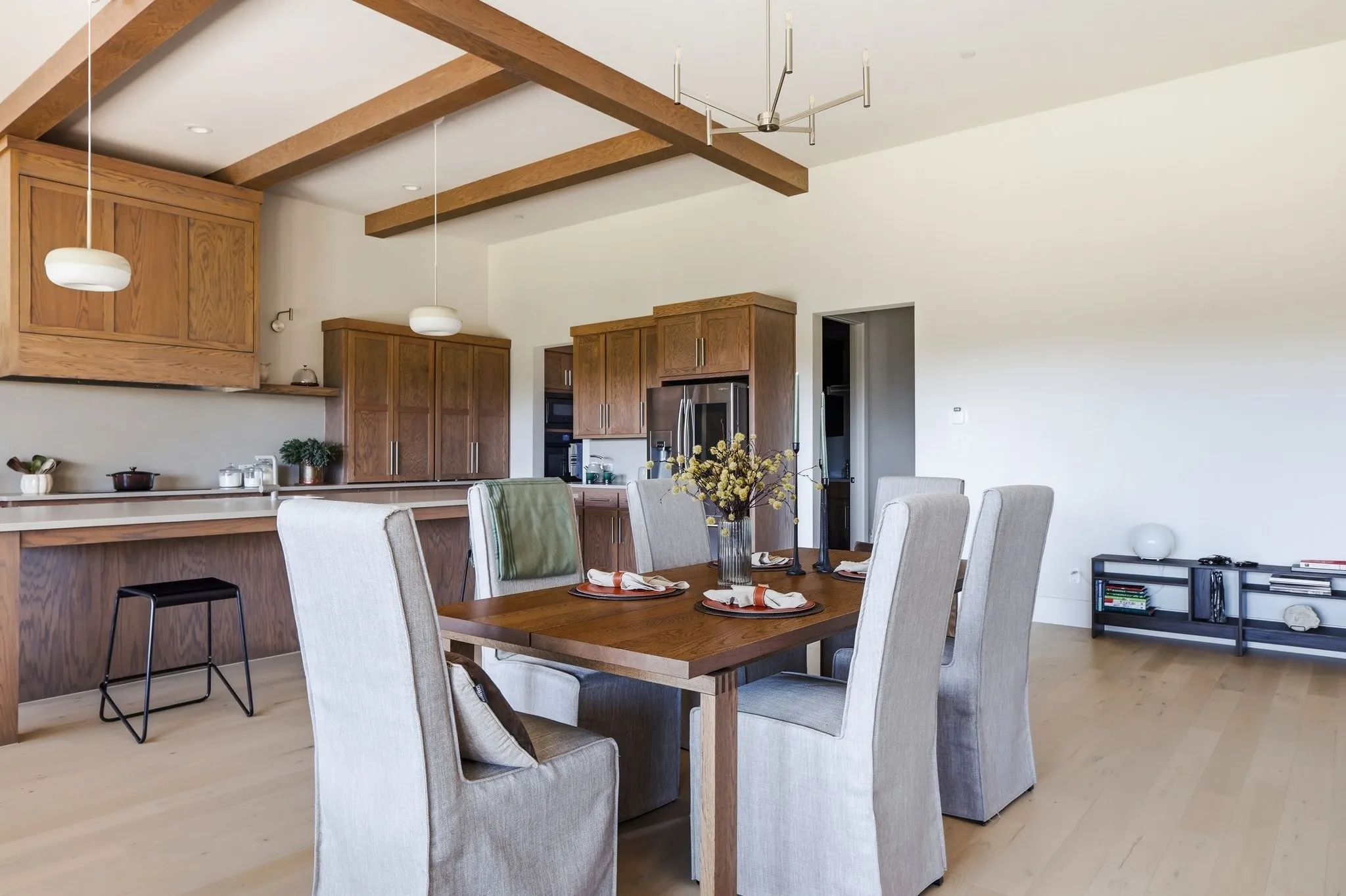 separate access to two car garage, laundry room and walk-in pantry