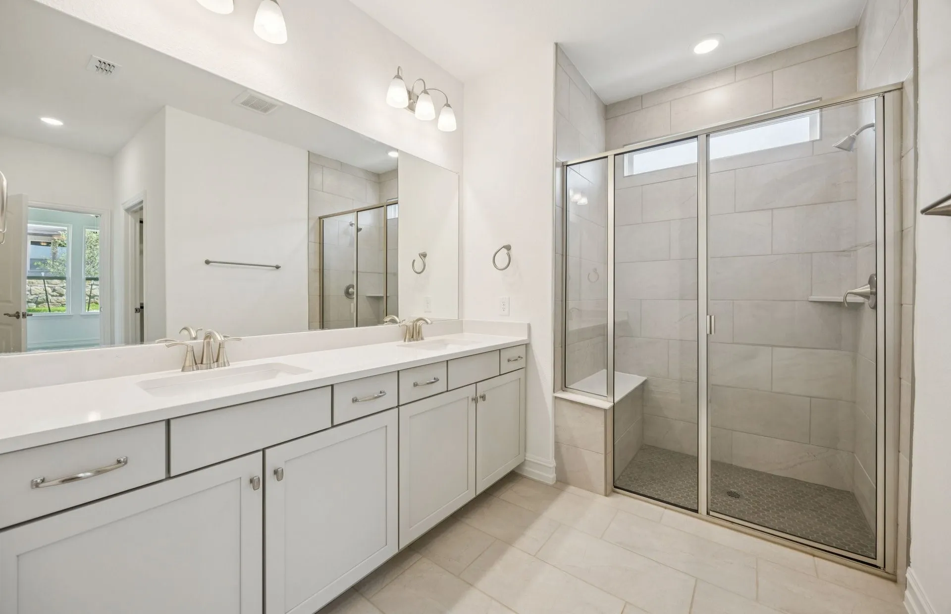 *Floorplan representation, not actual home - Owner's private bath with double vanity