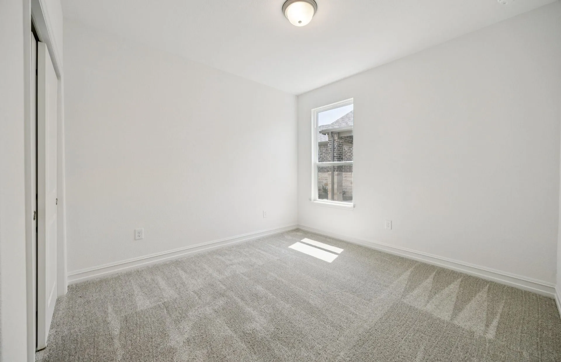 *Floorplan representation, not actual home - Spacious secondary bedroom