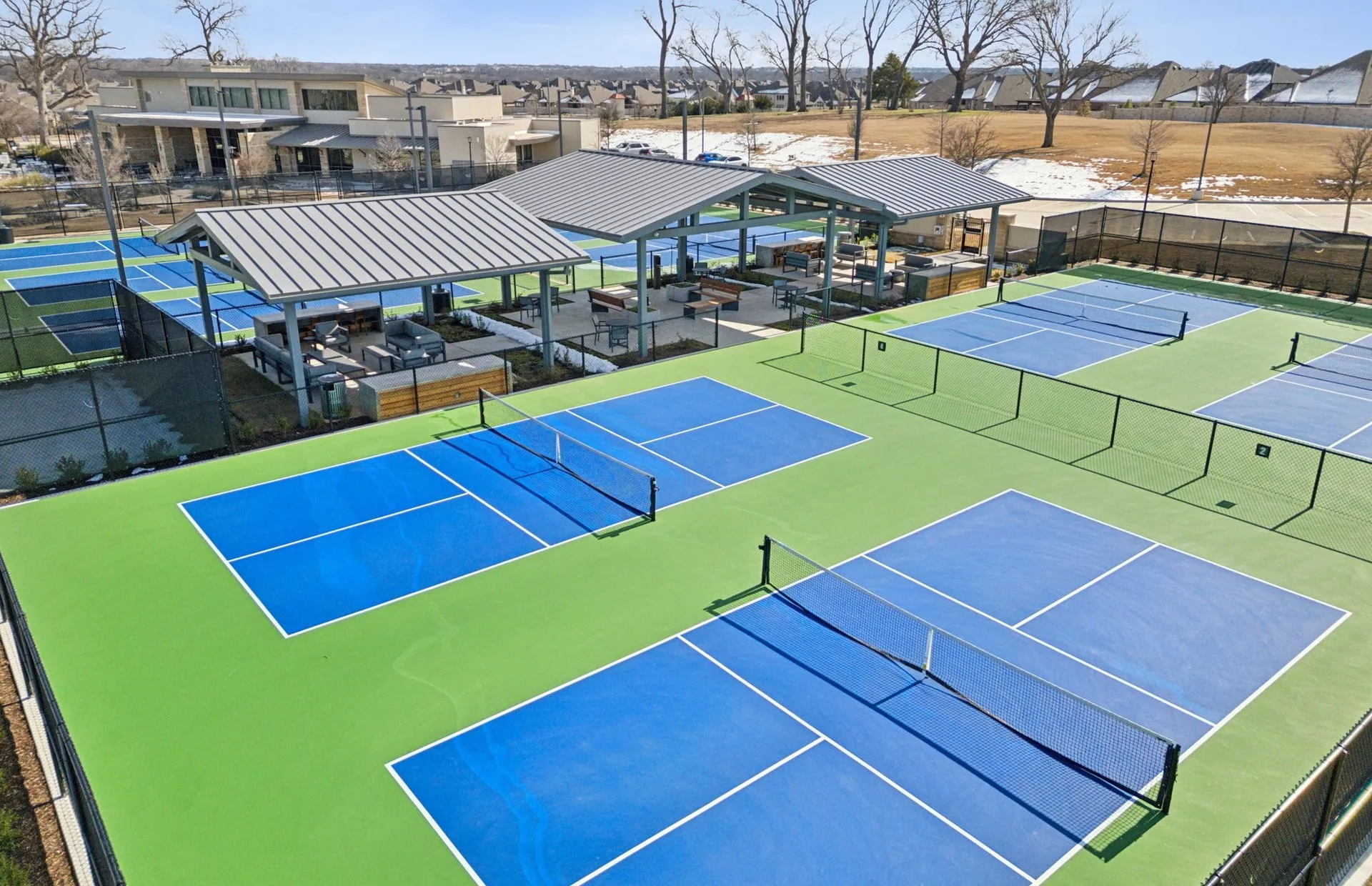 Pickleball courts