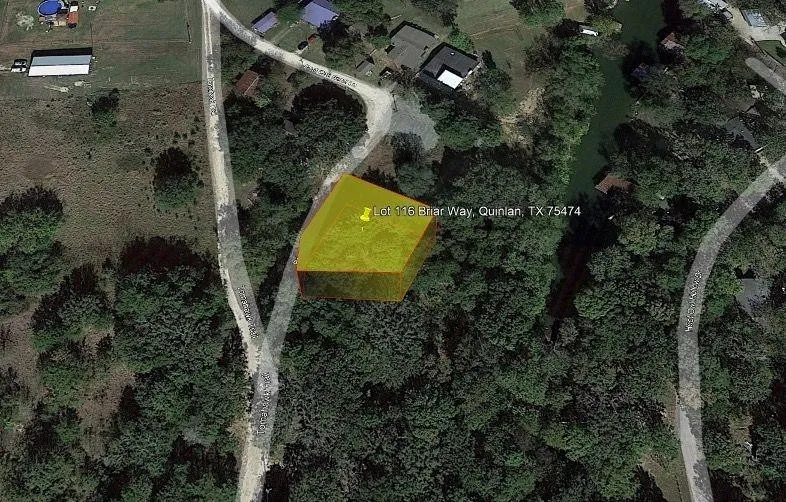 Unimproved Land For Sale in Hunt County , Sec 1, Lot 116 Briar Way, Quinlan, Texas 75474, 0, 0, Garage spaces, 0 Sqft, built in 0, Price $30,000, mls#21345999, Real Estate Agent in Quinlan, Homes For Sale in Hunt county, Homes For Sale in Quinlan, Realtor in Quinlan Texas, Real Estate Brokerage Independent Realty Texas, Luminita Cordes Realtor