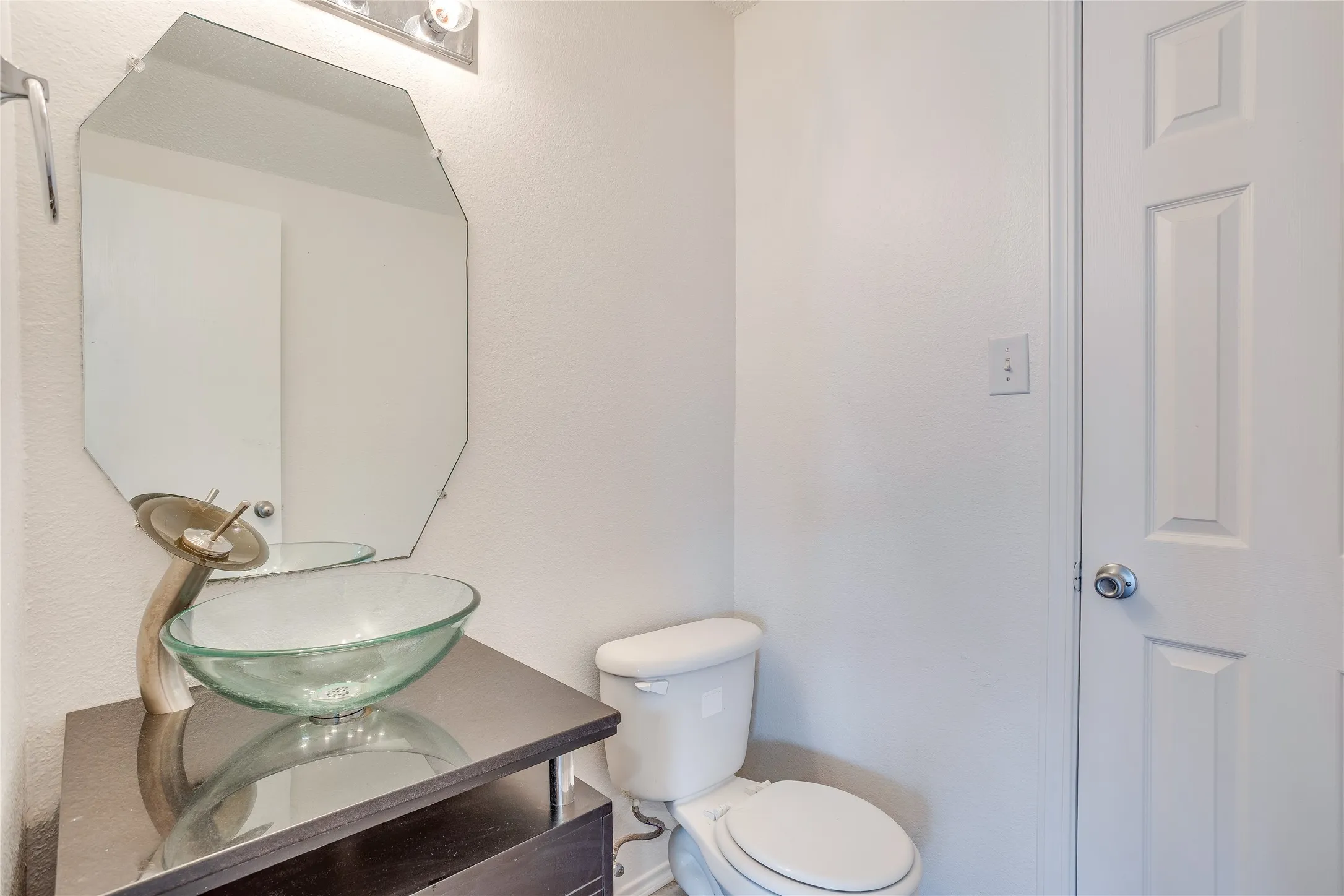 Downstairs half bath