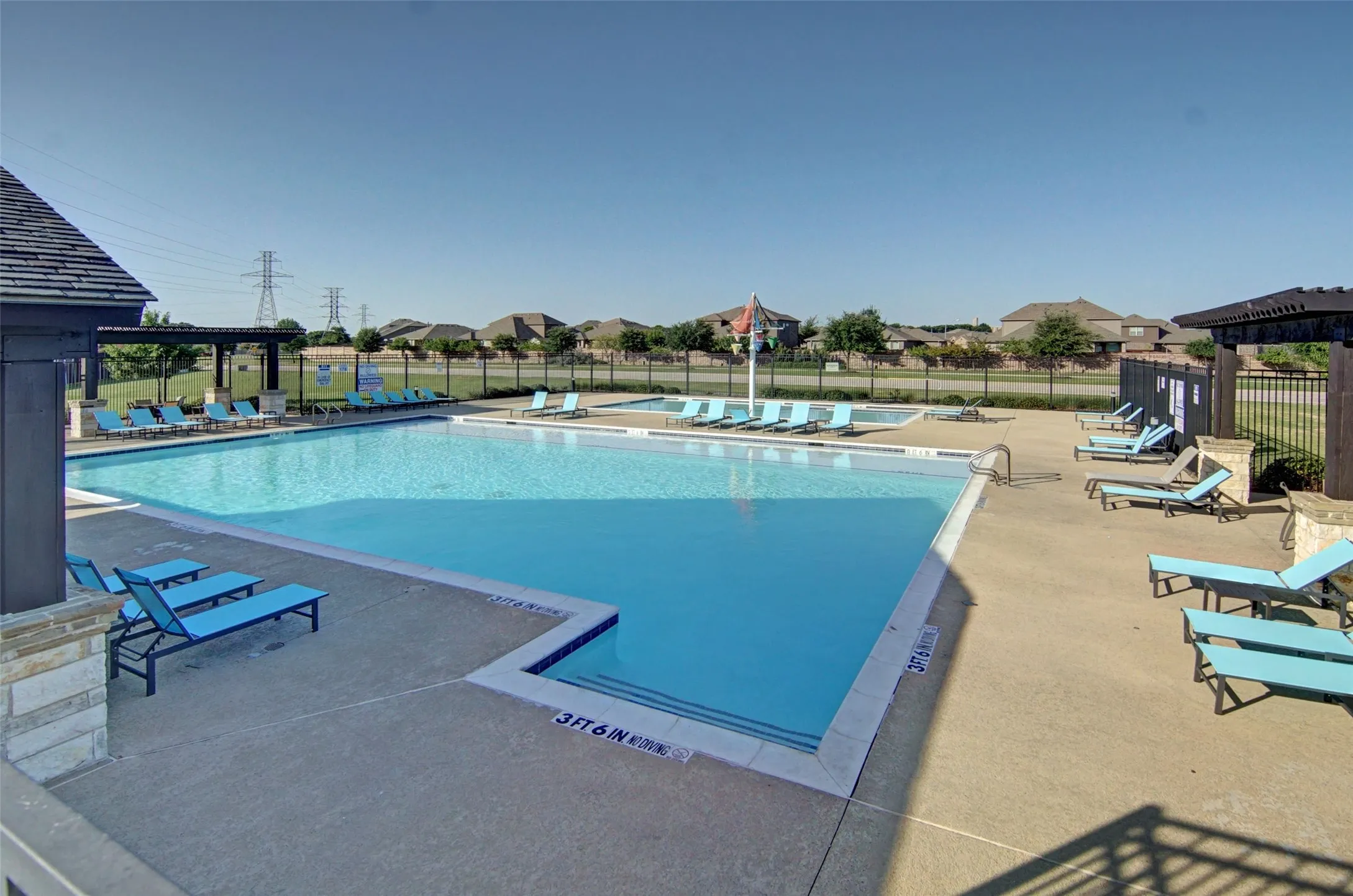 HOA Pool and playground.