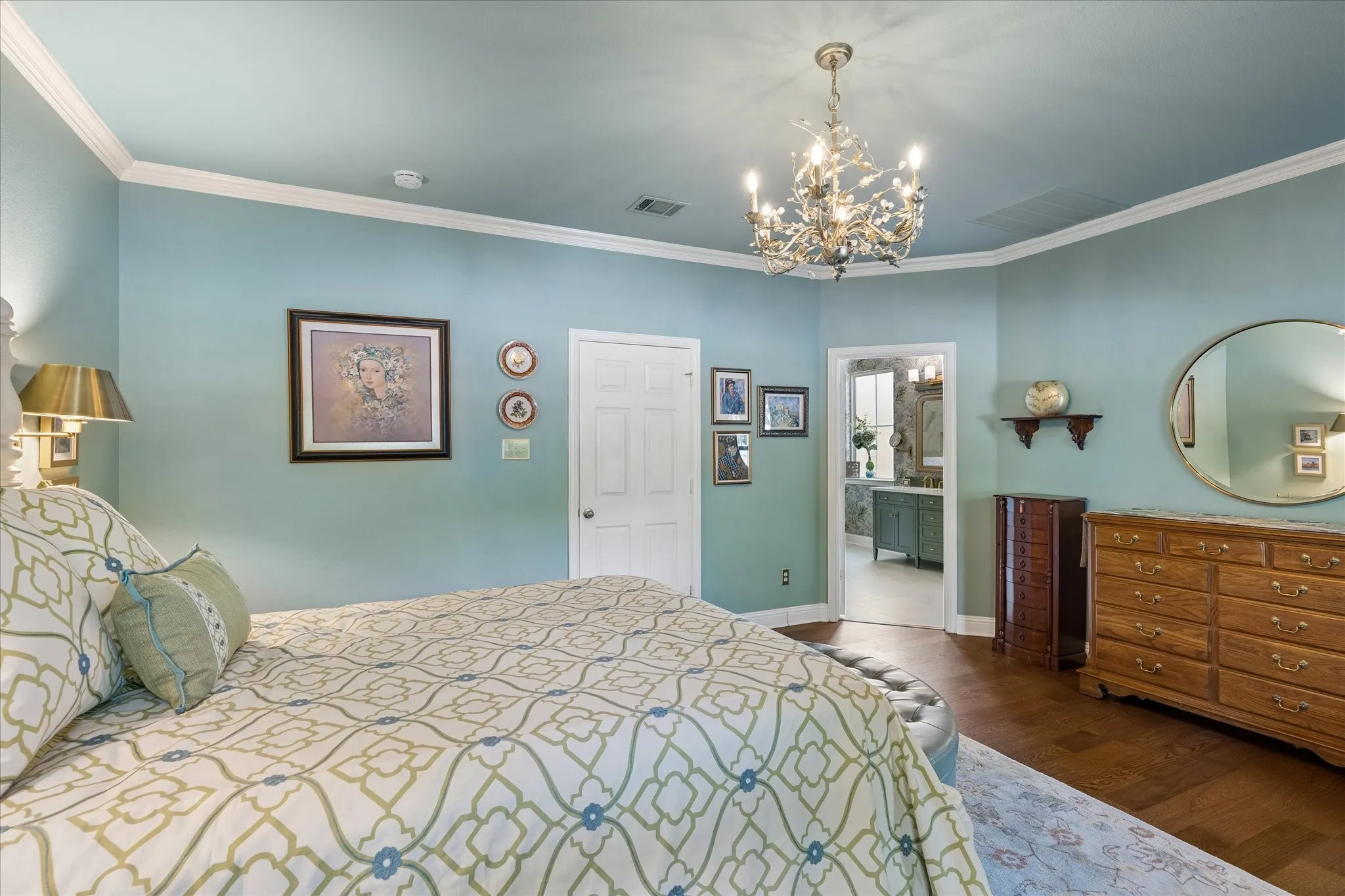 Tranquil hideaway from the rest of the house.