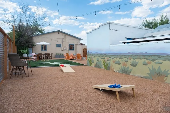 Single Family Residence For Sale in Presidio County , 205 W Lincoln Street, Marfa, Texas 79843, 2 Bedroom, 1 Bathroom, Garage spaces, 1,136 Sqft, built in 1920, mls#21324765, Real Estate Agent in Marfa, Homes For Sale in Presidio county, Homes For Sale in Marfa, Realtor in Marfa Texas, Real Estate Brokerage Independent Realty Texas, Luminita Cordes Realtor