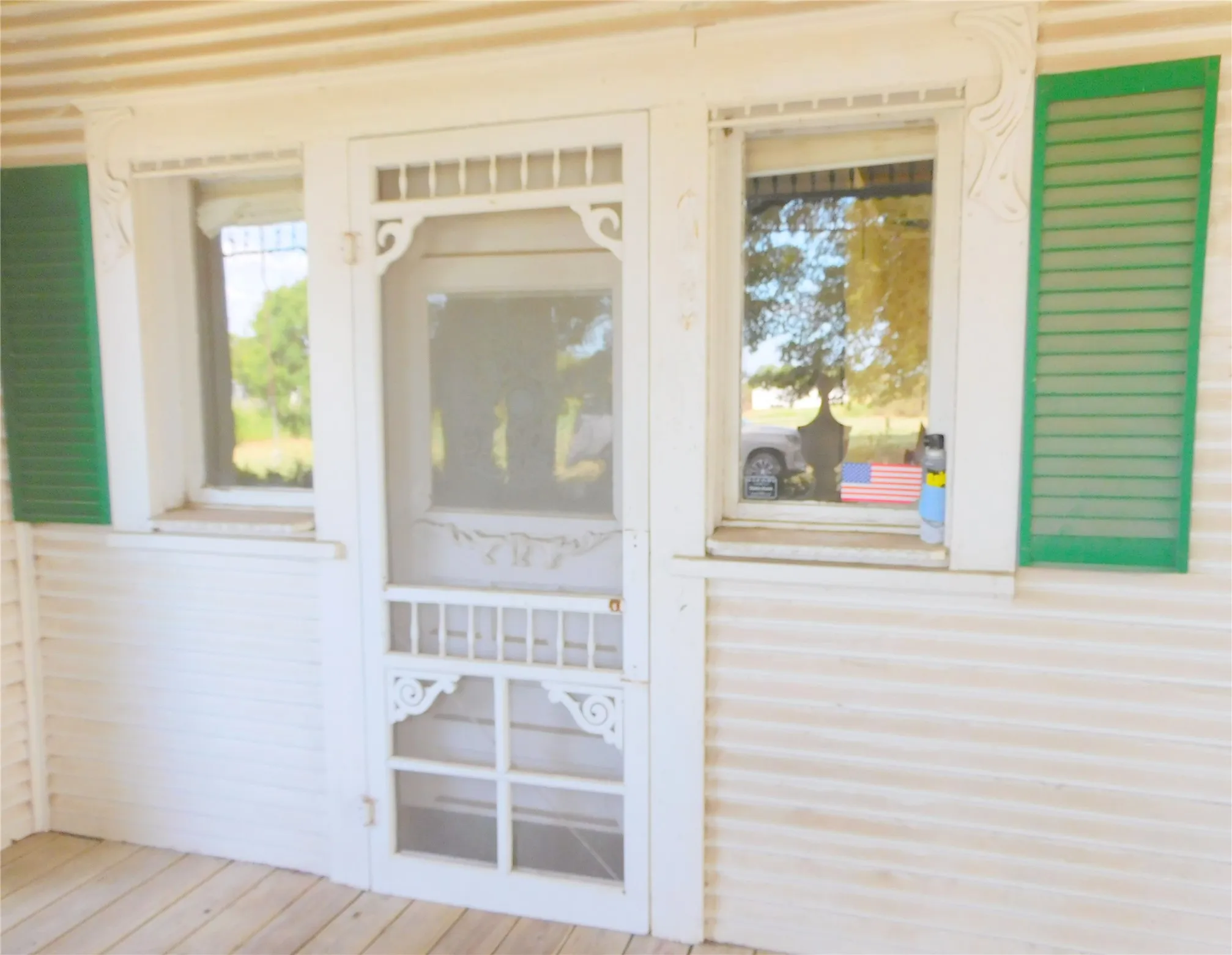 back door