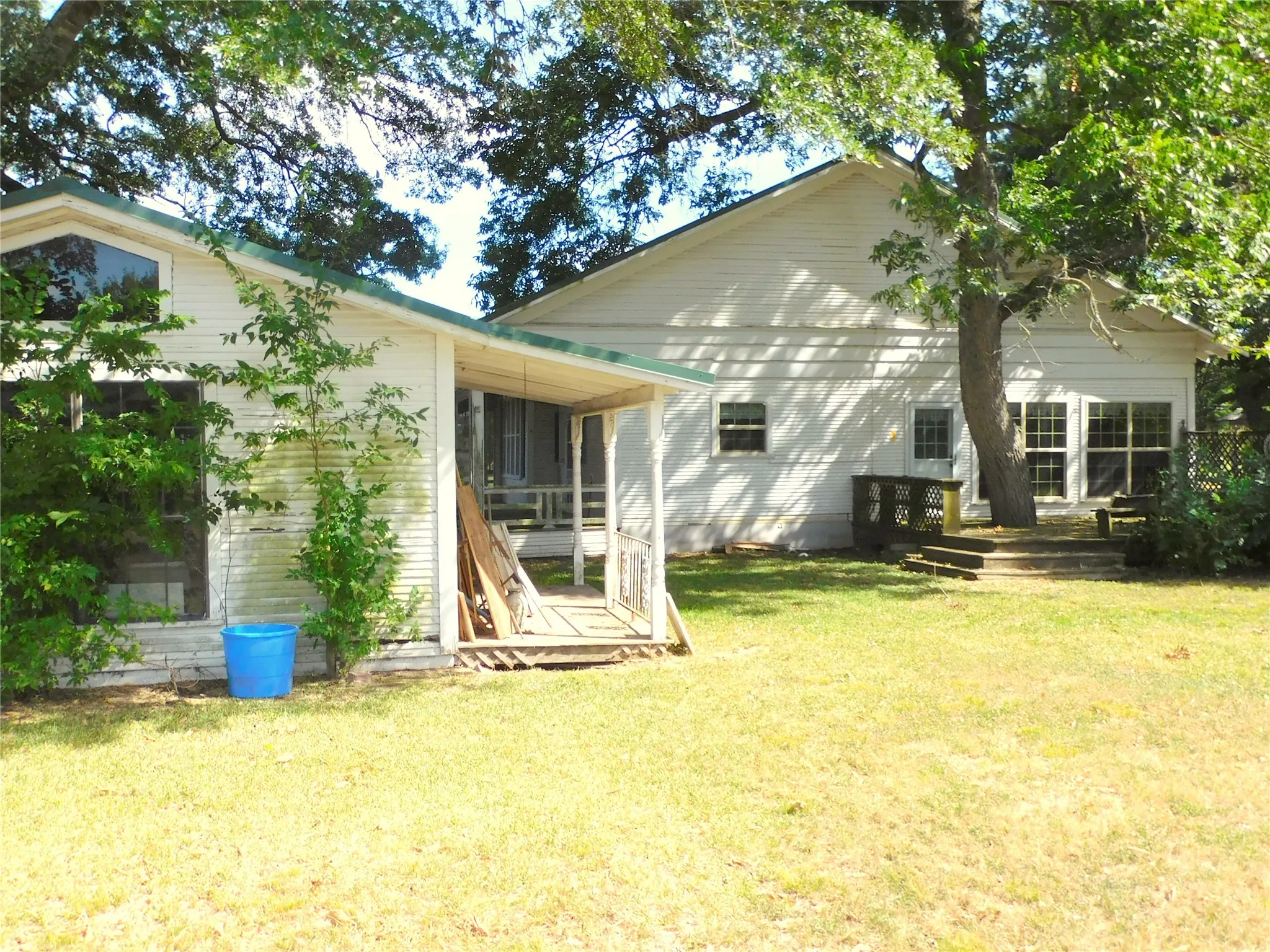 back yard