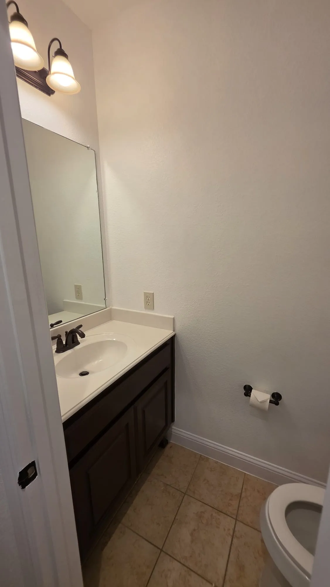 Half bath down stairs