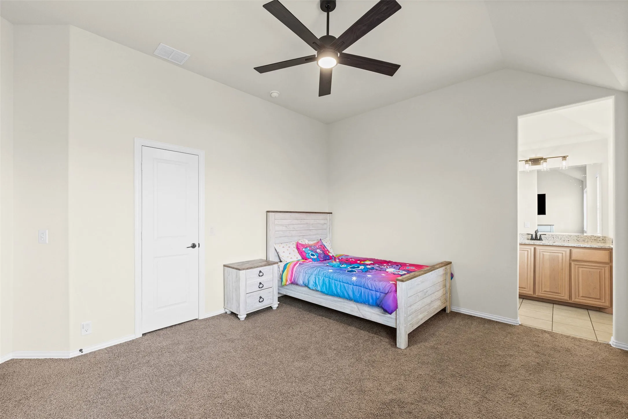 Bedroom #3 has a Jack and Jill bathroom with bedroom #2