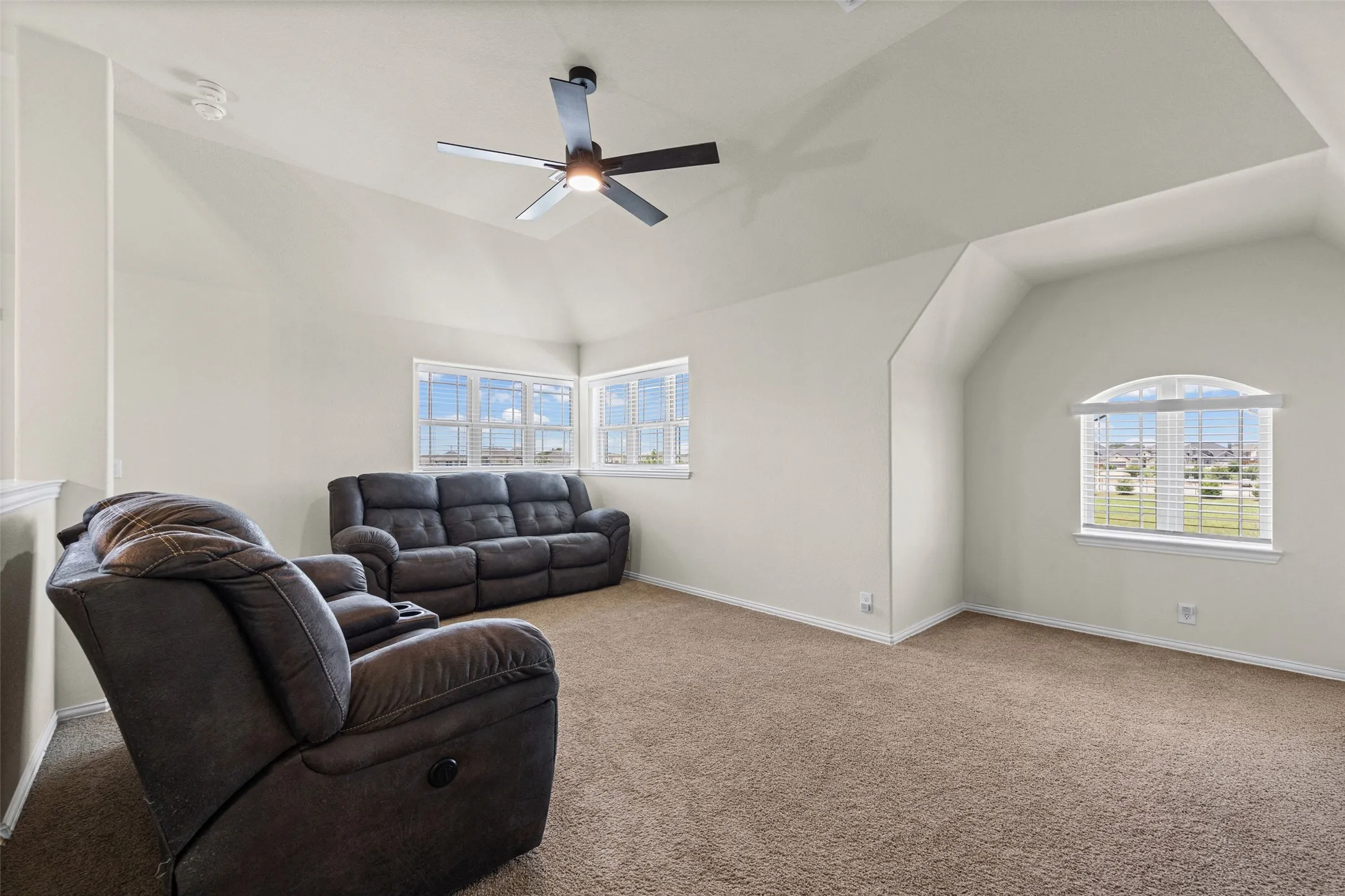 Enormous upstairs living area