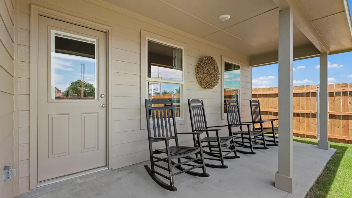 Patio - All Home and community information, including pricing, included features, terms, availability and amenities, are subject to change at any time without notice or obligation. All Drawings, pictures, photographs, video, square footages, floor plans, elevations, features, colors and sizes are approximate for illustration purposes only and will vary from the homes as built.
