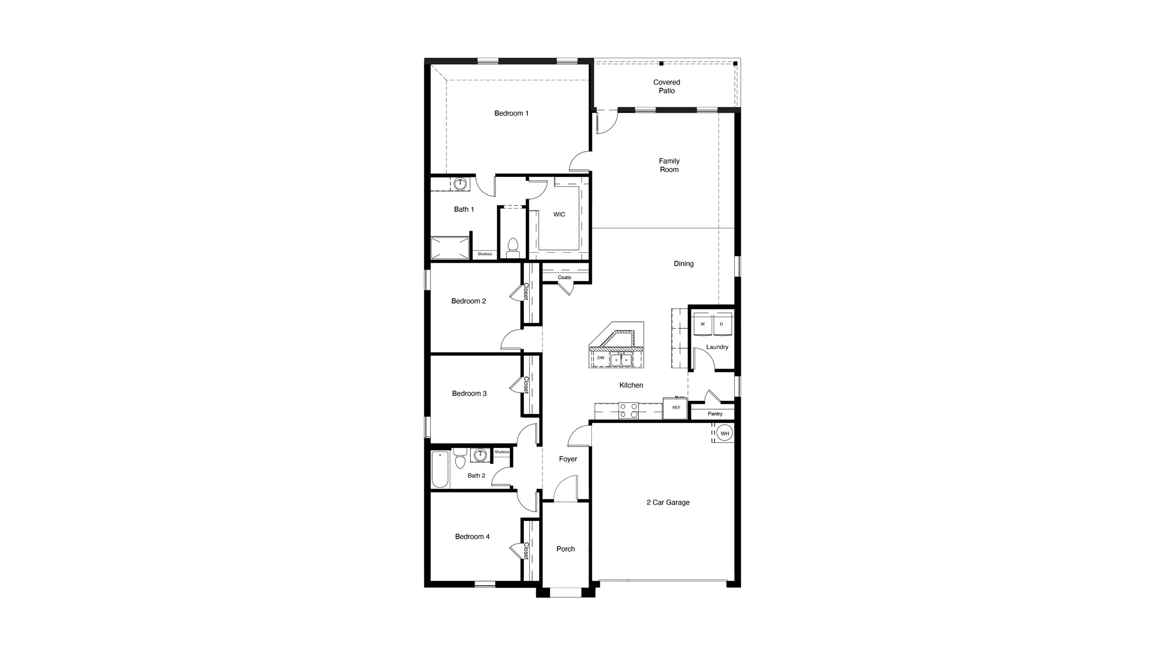 D.R. Horton's  Kingston floorplan - All Home and community information, including pricing, included features, terms, availability and amenities, are subject to change at any time without notice or obligation. All Drawings, pictures, photographs, video, square footages, floor plans, elevations, features, colors and sizes are approximate for illustration purposes only and will vary from the homes as built.