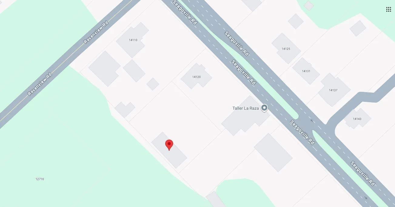 Location Map. Indicating the geographic coordinates of the property