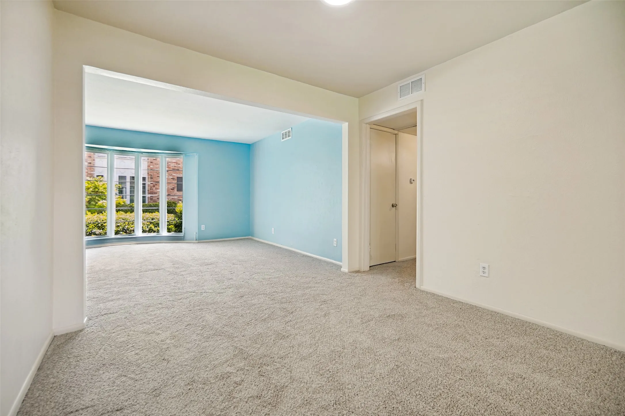 Dining area adjacent to living area.