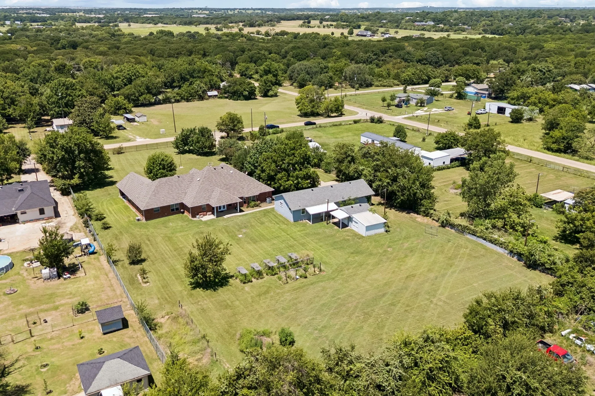 Rear Aerial View