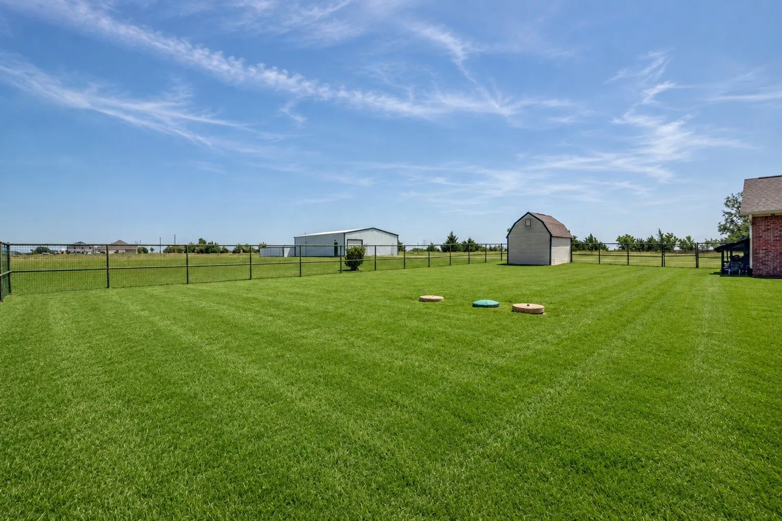 Fully fenced property and cross fenced-perfect for pets.
