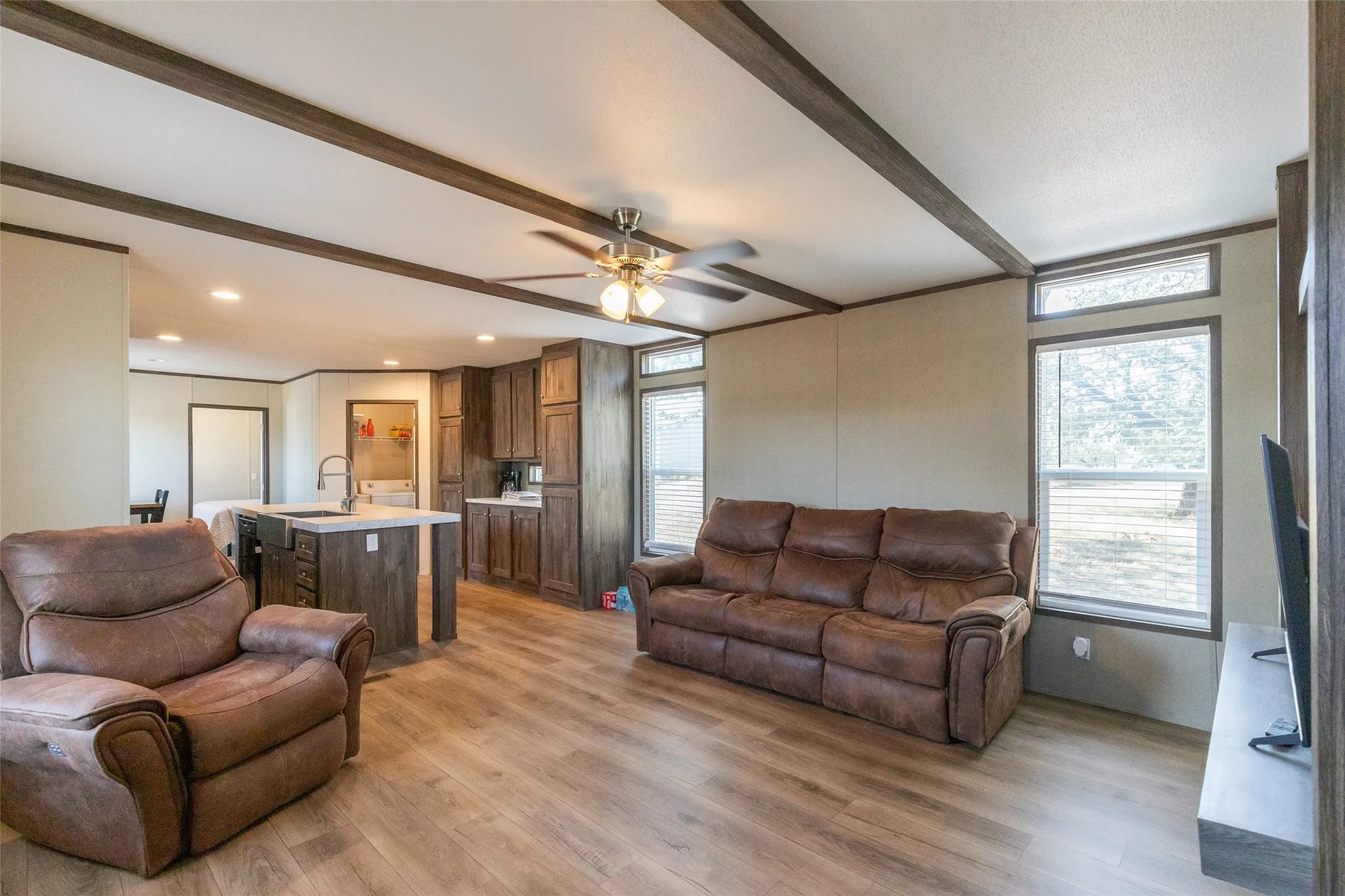 Manufactured Home For Sale in Stephens County , 6801 County Road 304, Breckenridge, Texas 76424, 3 Bedrooms, 2 Bathrooms, Garage spaces, 1,216 Sqft, built in 2021, Price $274,900, mls#21334083, Real Estate Agent in Breckenridge, Homes For Sale in Stephens county, Homes For Sale in Breckenridge, Realtor in Breckenridge Texas, Real Estate Brokerage Independent Realty Texas, Luminita Cordes Realtor