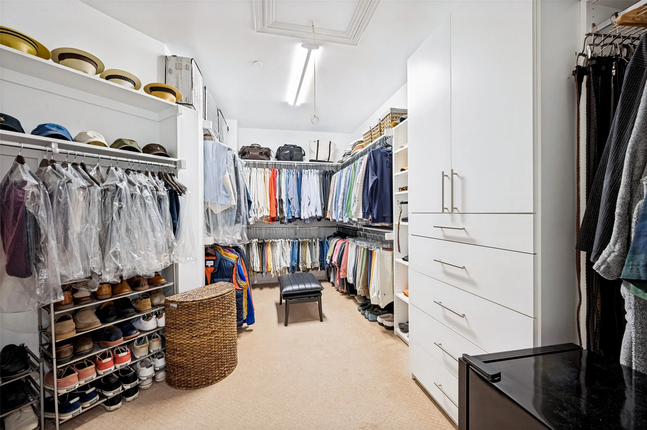 Grand walk-in closet!