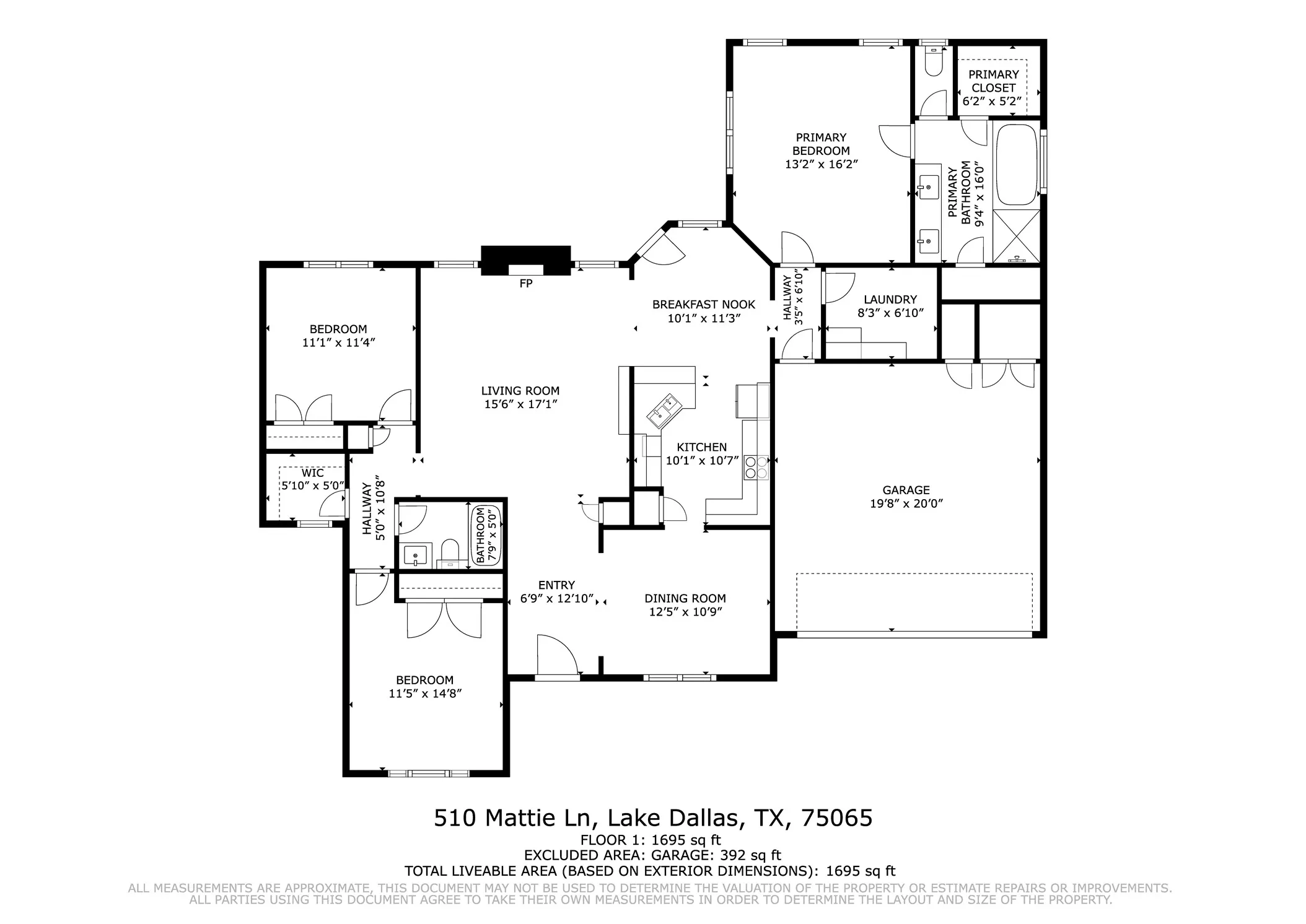 Single Family Residence For Sale in Denton County , 510 Mattie Lane, Lake Dallas, Texas 75065, 3 Bedroom, 2 Bathroom, 2 Garage spaces, 1,695 Sqft, built in 2004, mls#21345763, Real Estate Agent in Lake Dallas, Homes For Sale in Denton county, Homes For Sale in Lake Dallas, Realtor in Lake Dallas Texas, Real Estate Brokerage Independent Realty Texas, Luminita Cordes Realtor