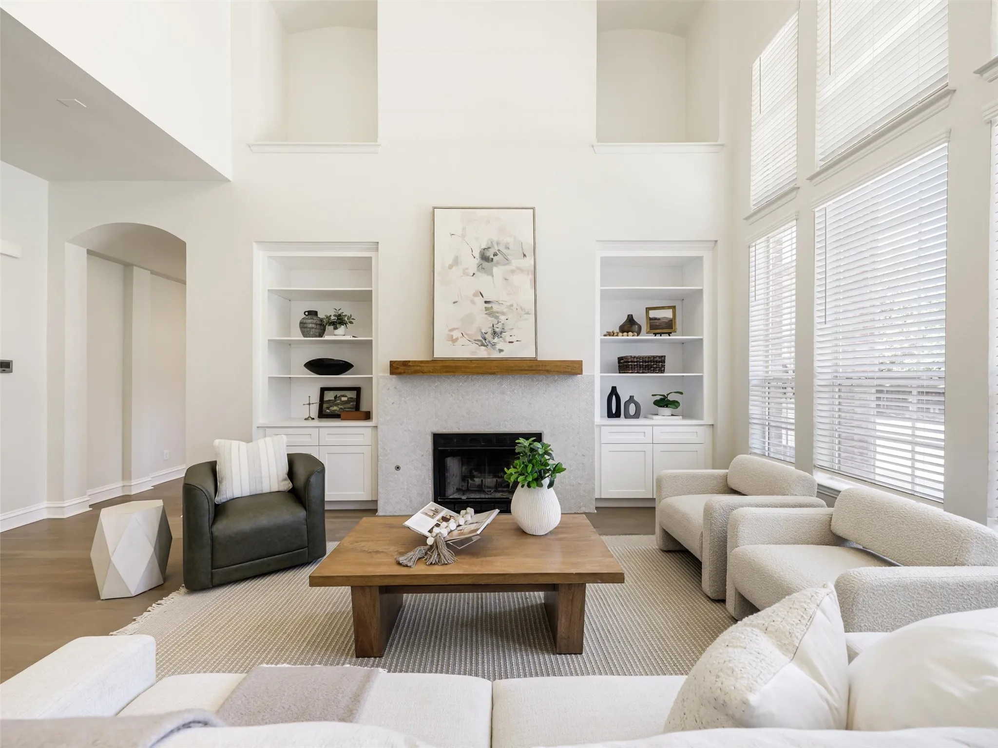 Family Room with Fireplace
