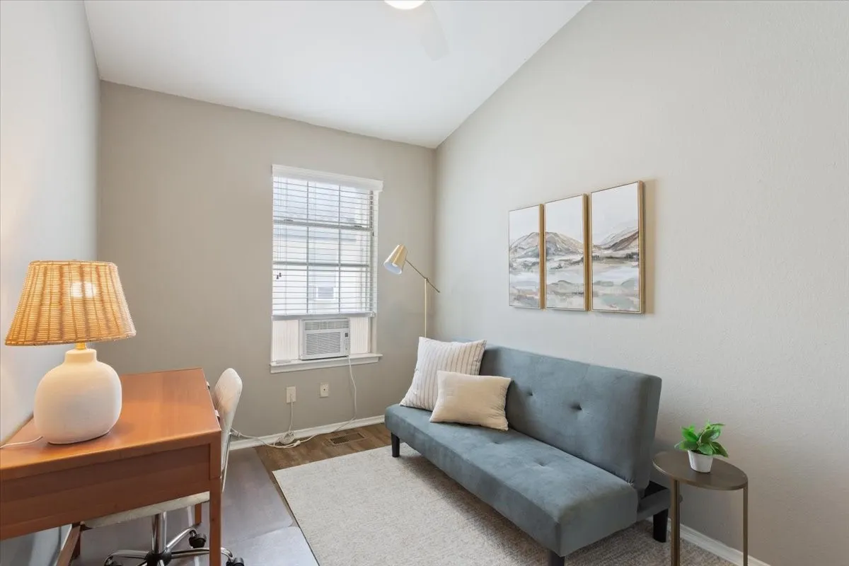 Versatile third bedroom ideal for guests, roommates, or a home office.